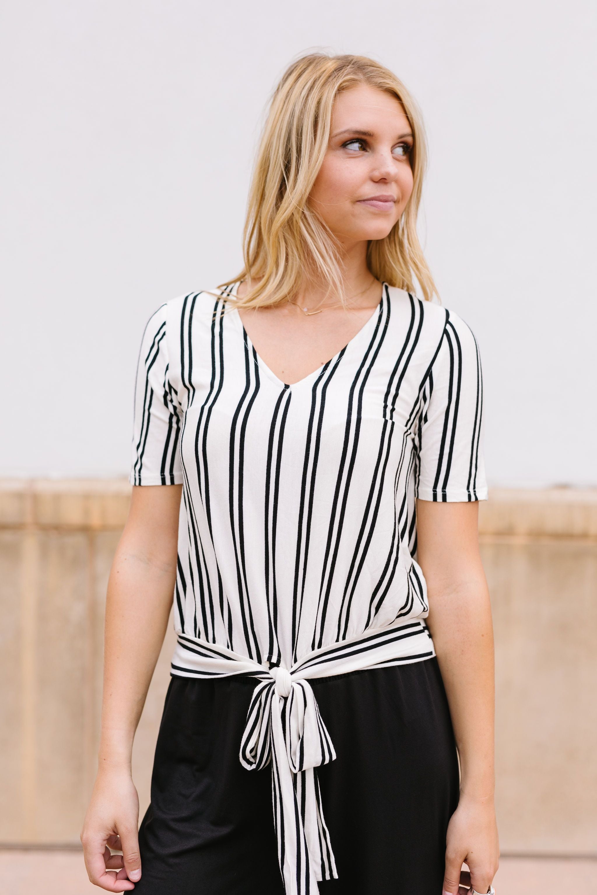 Stephanie Striped Blouse