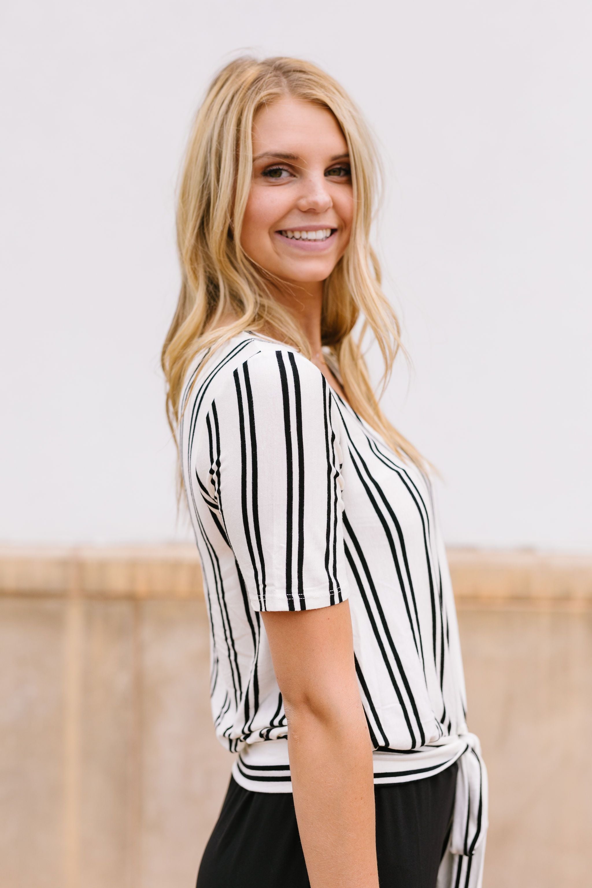 Stephanie Striped Blouse