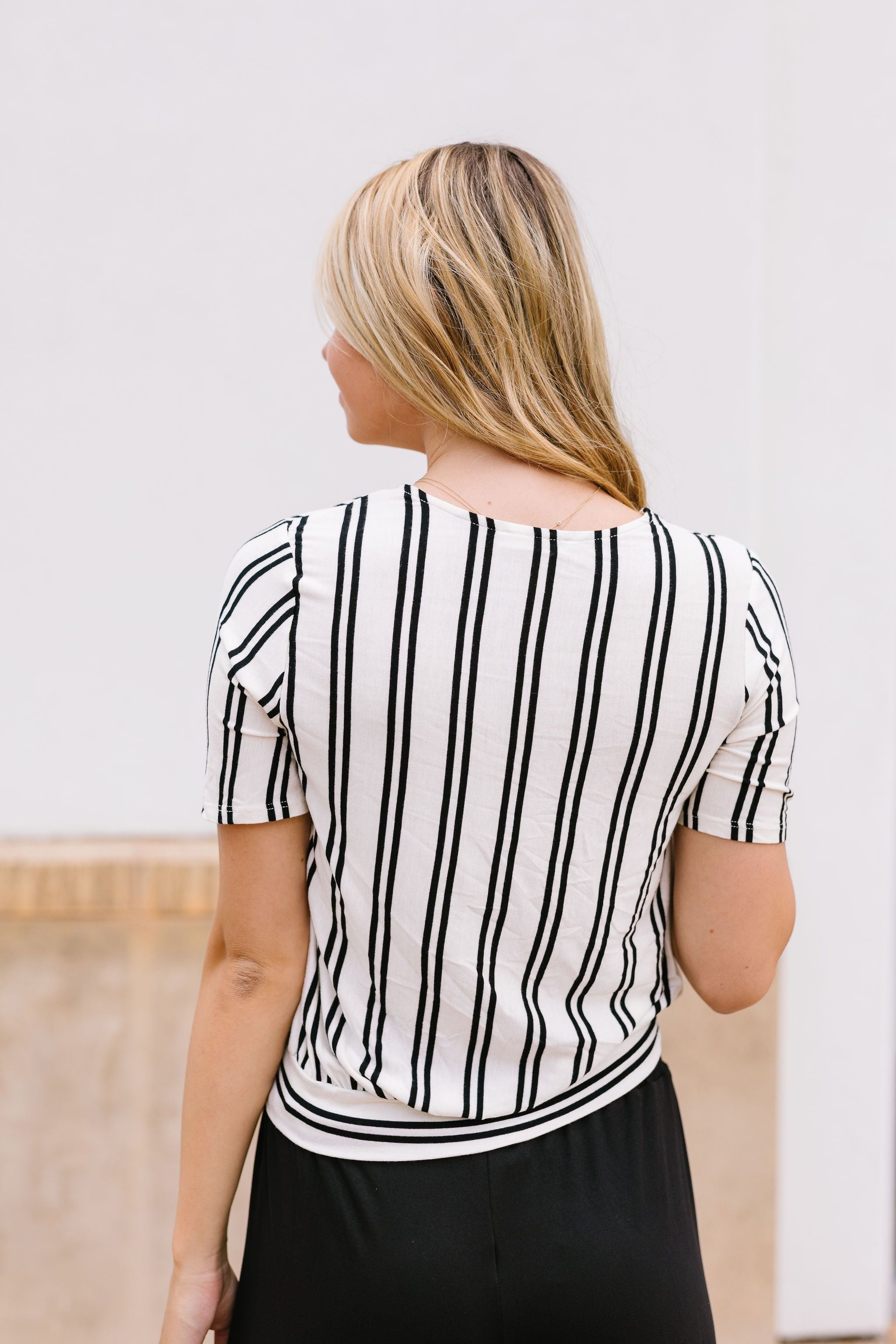 Stephanie Striped Blouse