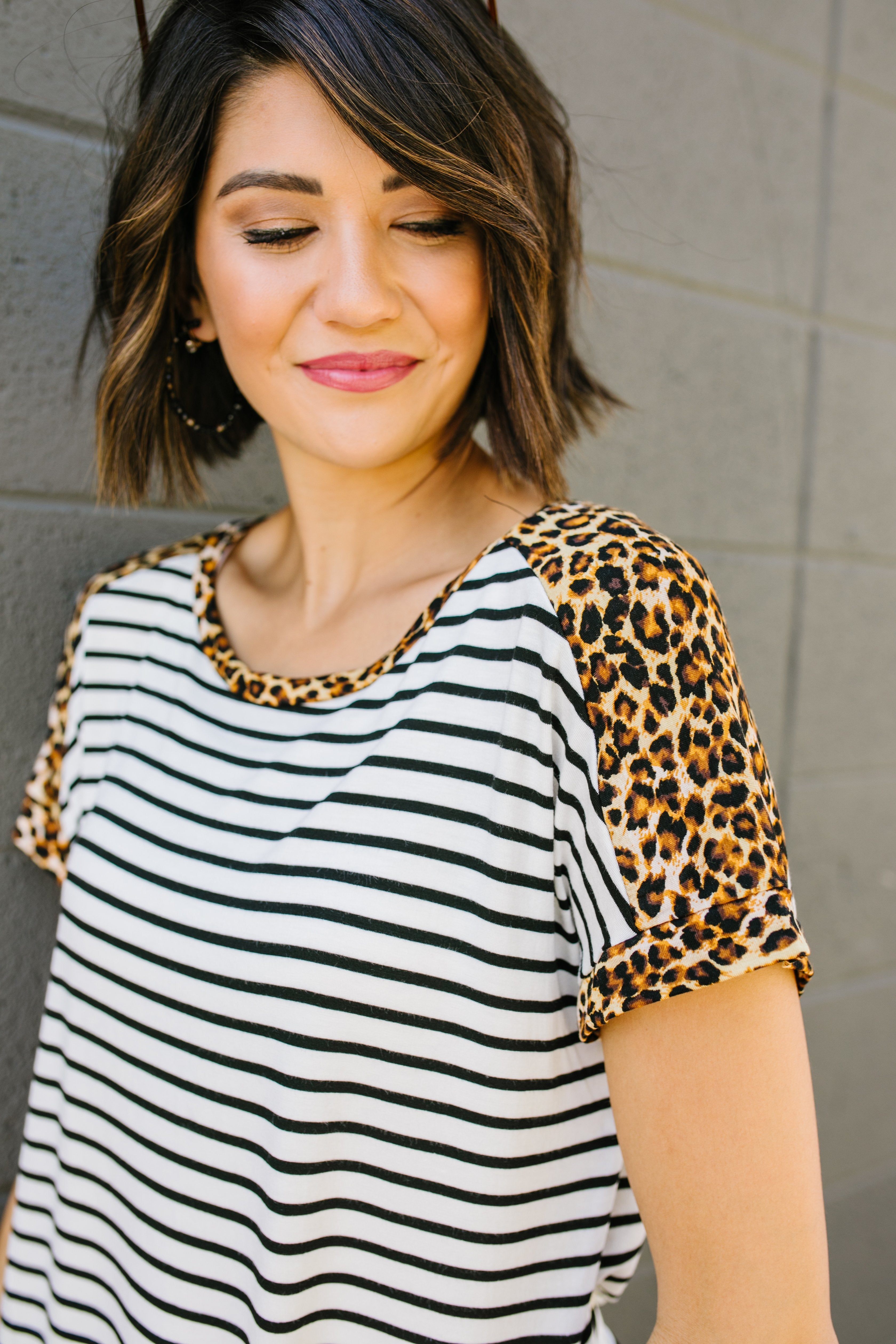 Stripes + Spots Tee