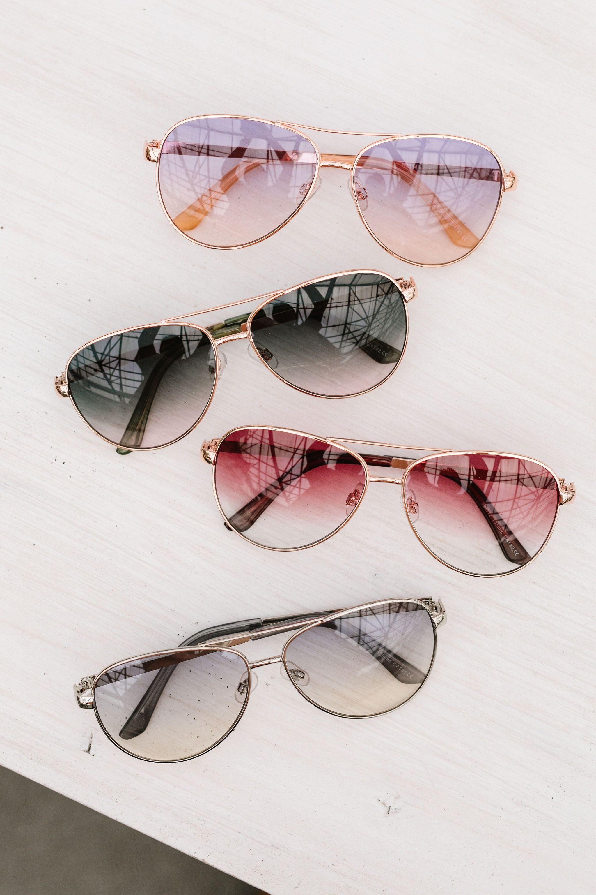 Sunset Aviator Sunnies Style #1