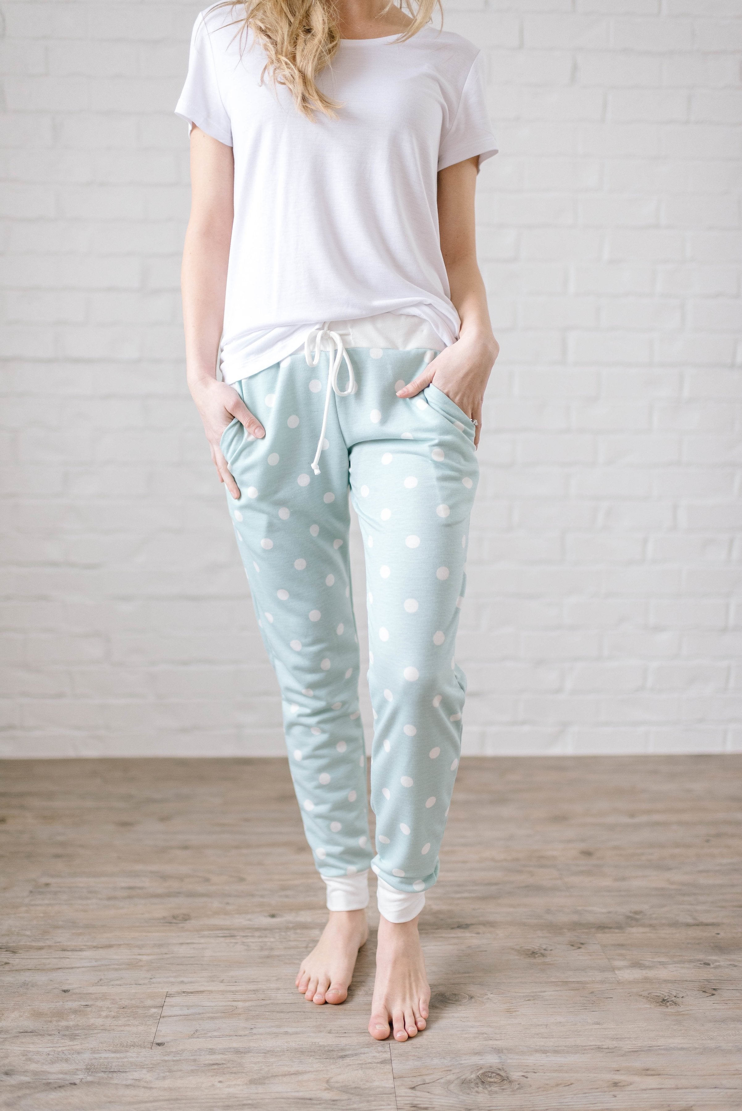 Sweet Dreams Joggers in Mint