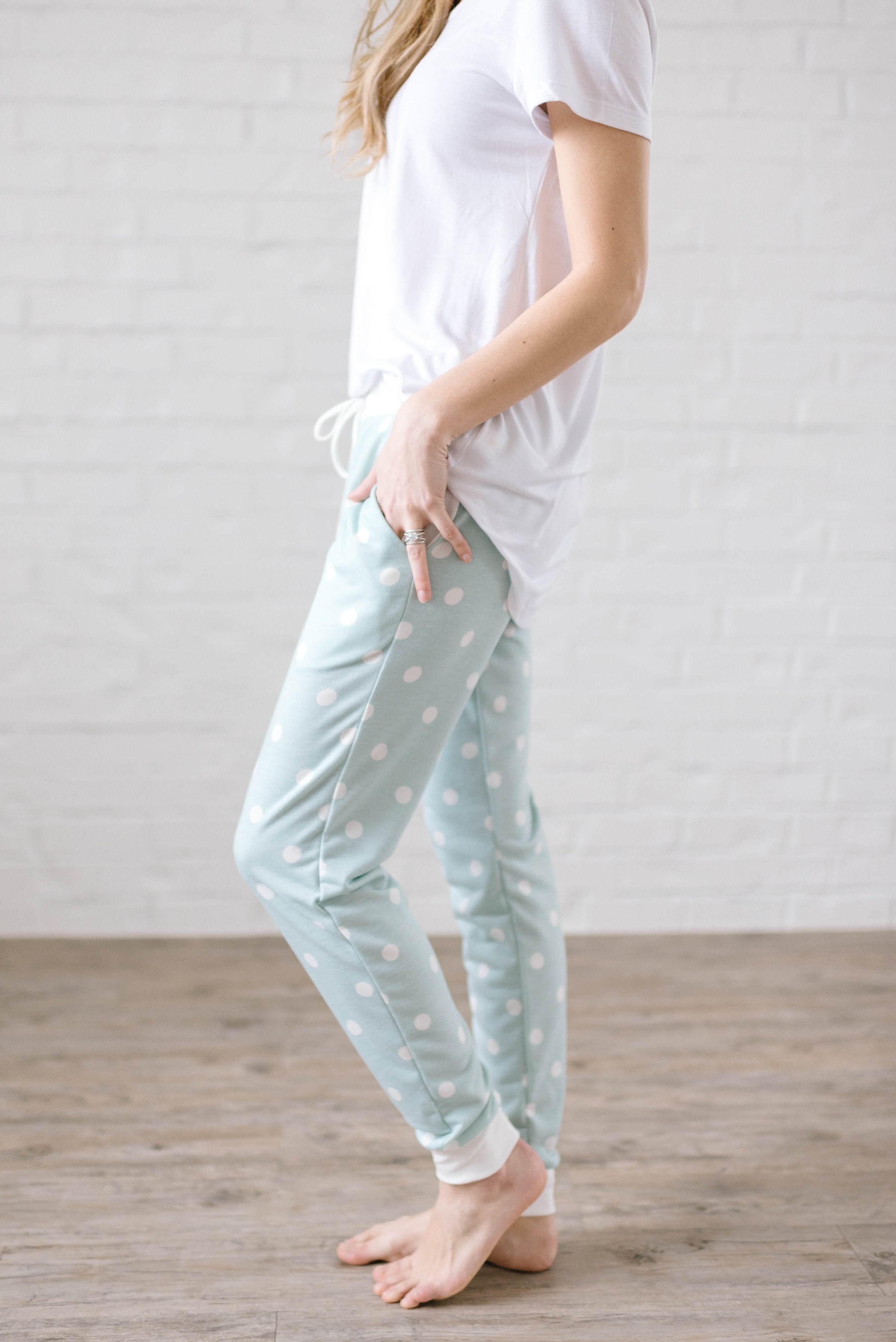 Sweet Dreams Joggers in Mint