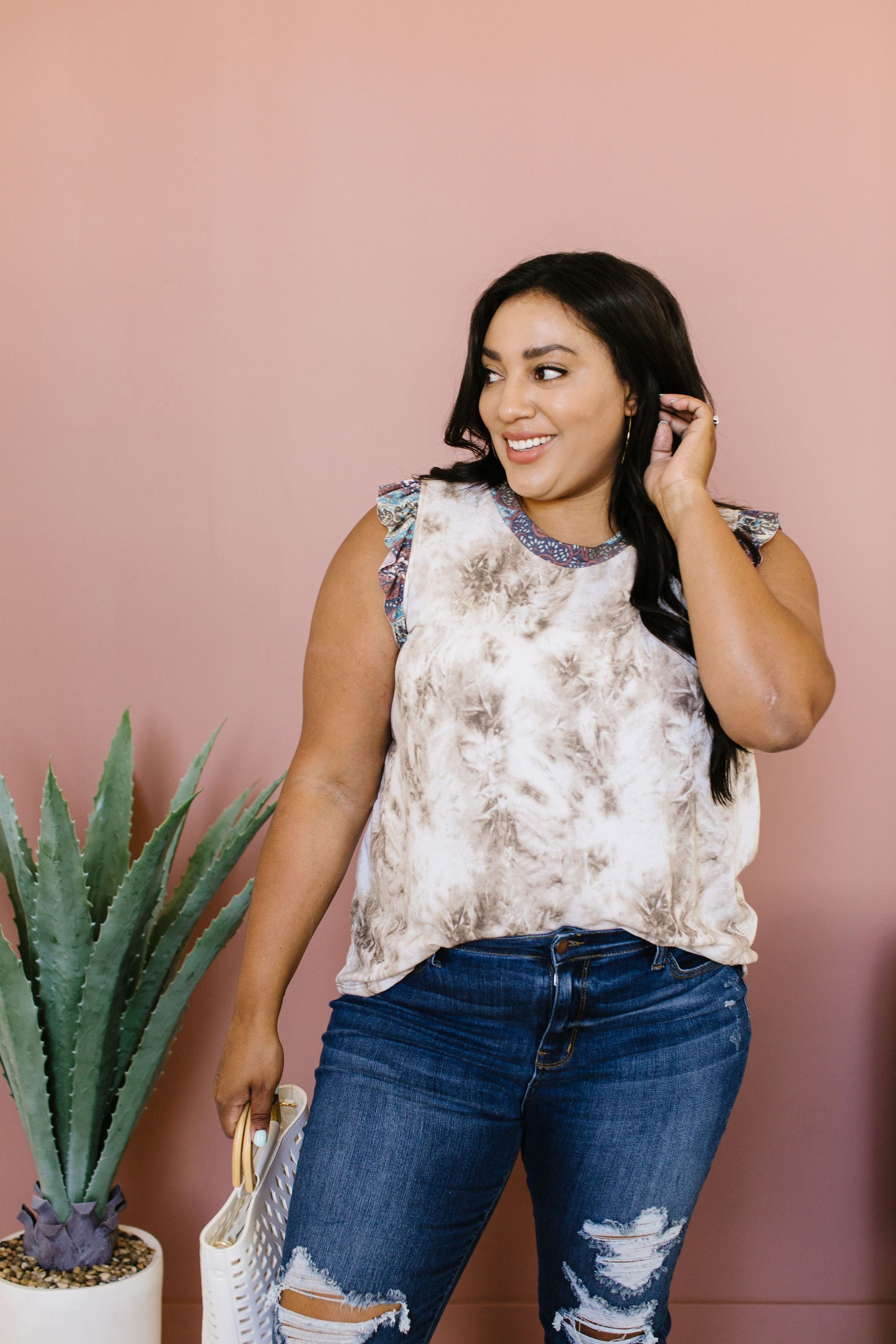 Sweet Pea Tie Dye Top