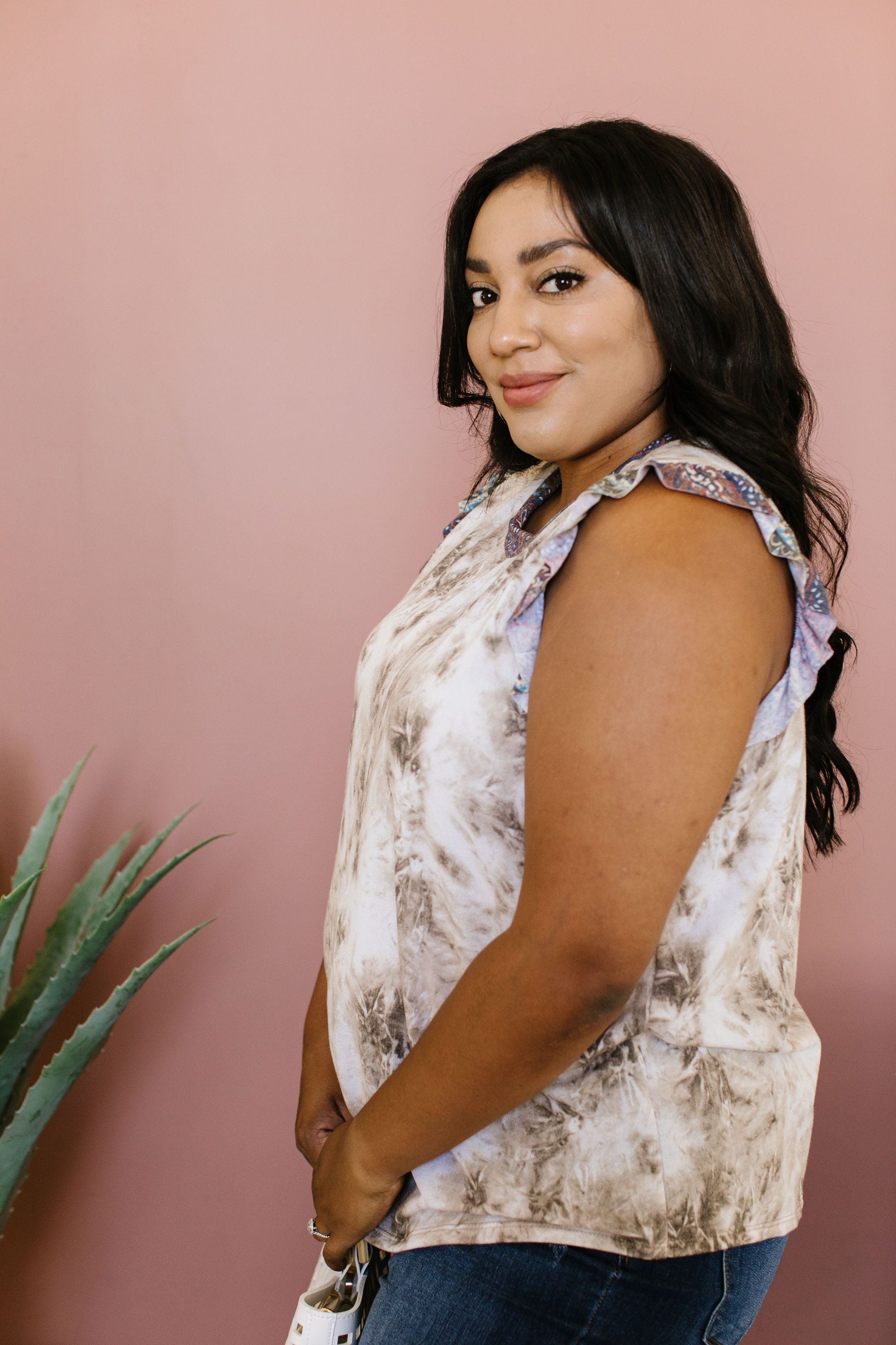 Sweet Pea Tie Dye Top