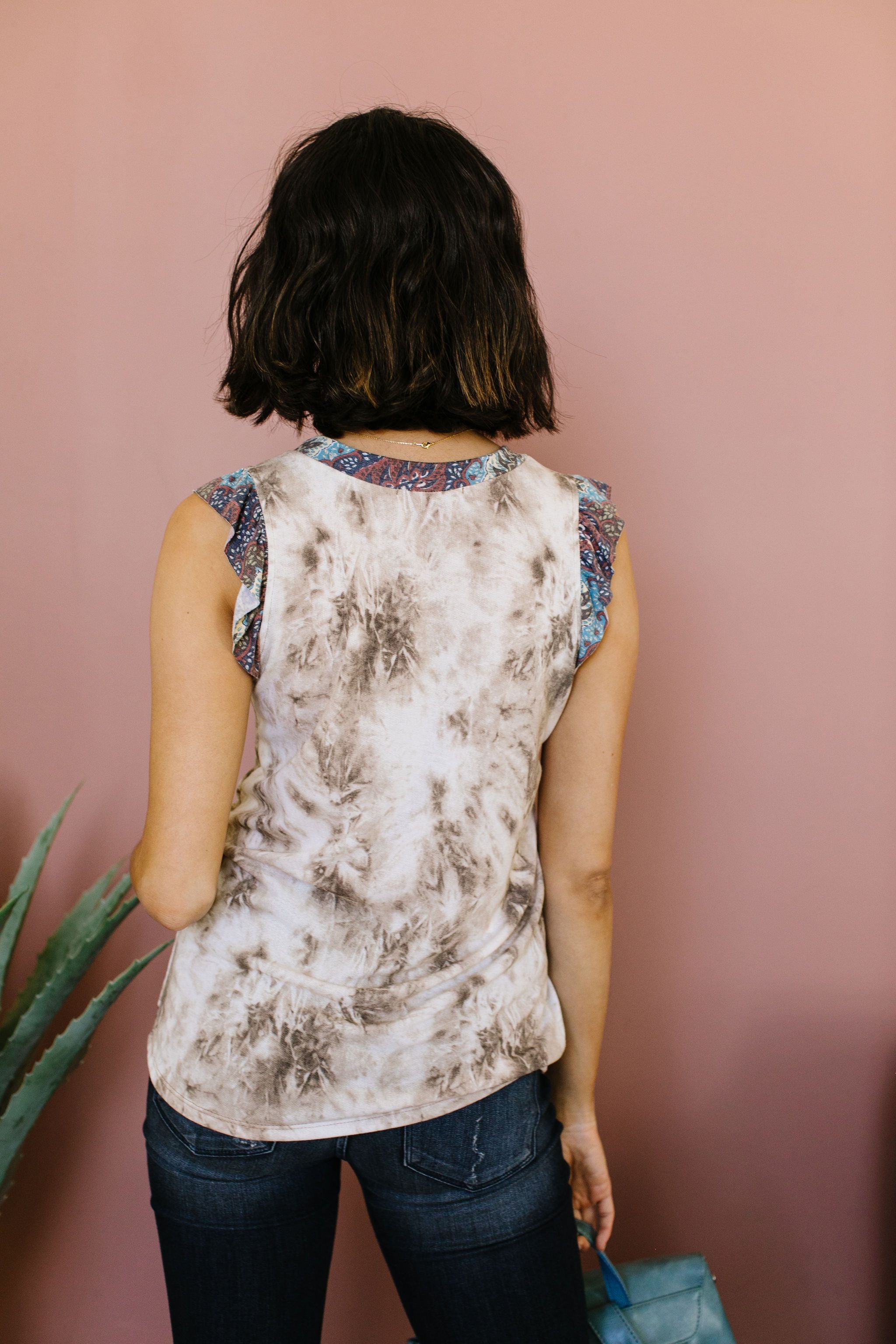 Sweet Pea Tie Dye Top