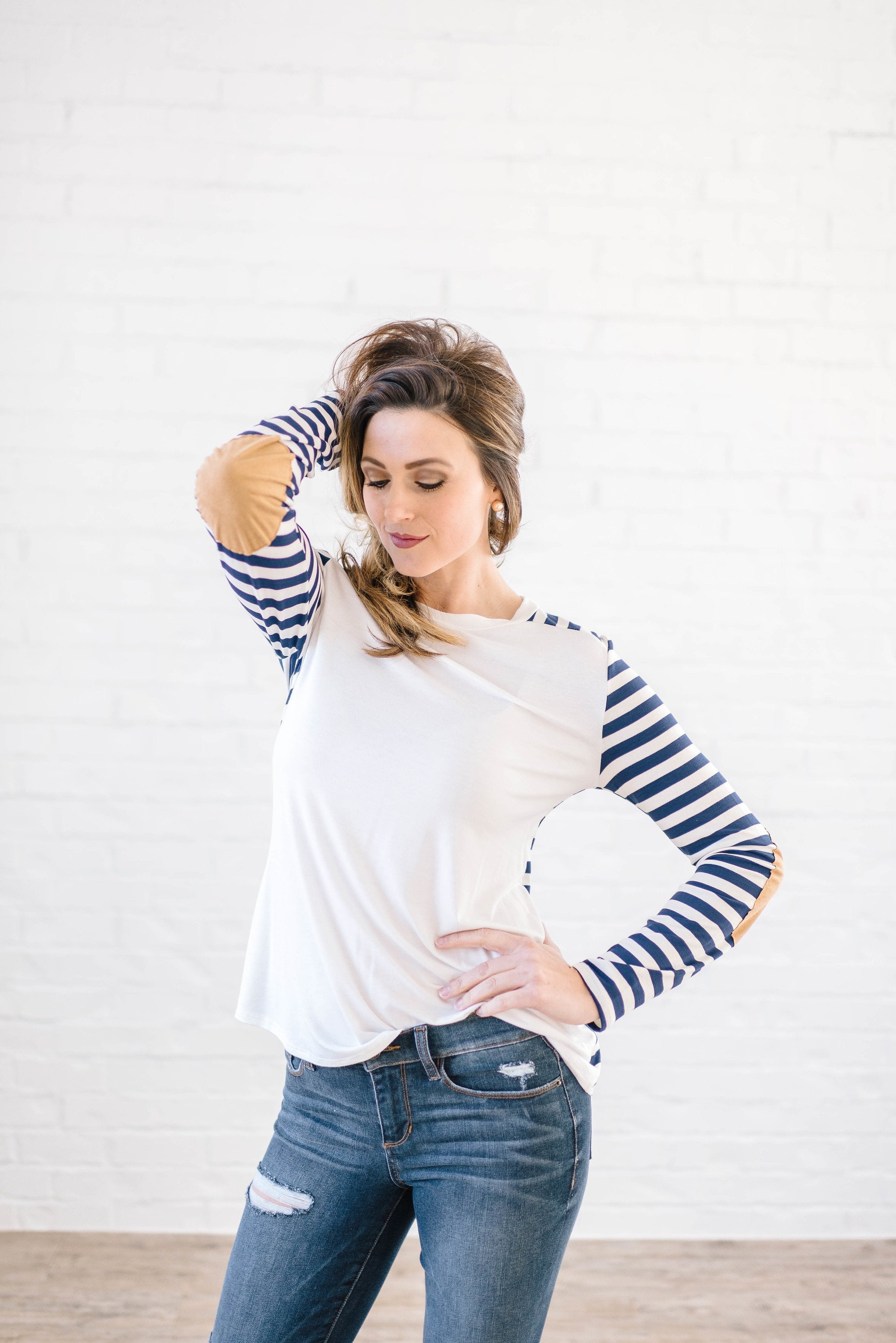 The Britta Striped Long Sleeve Top