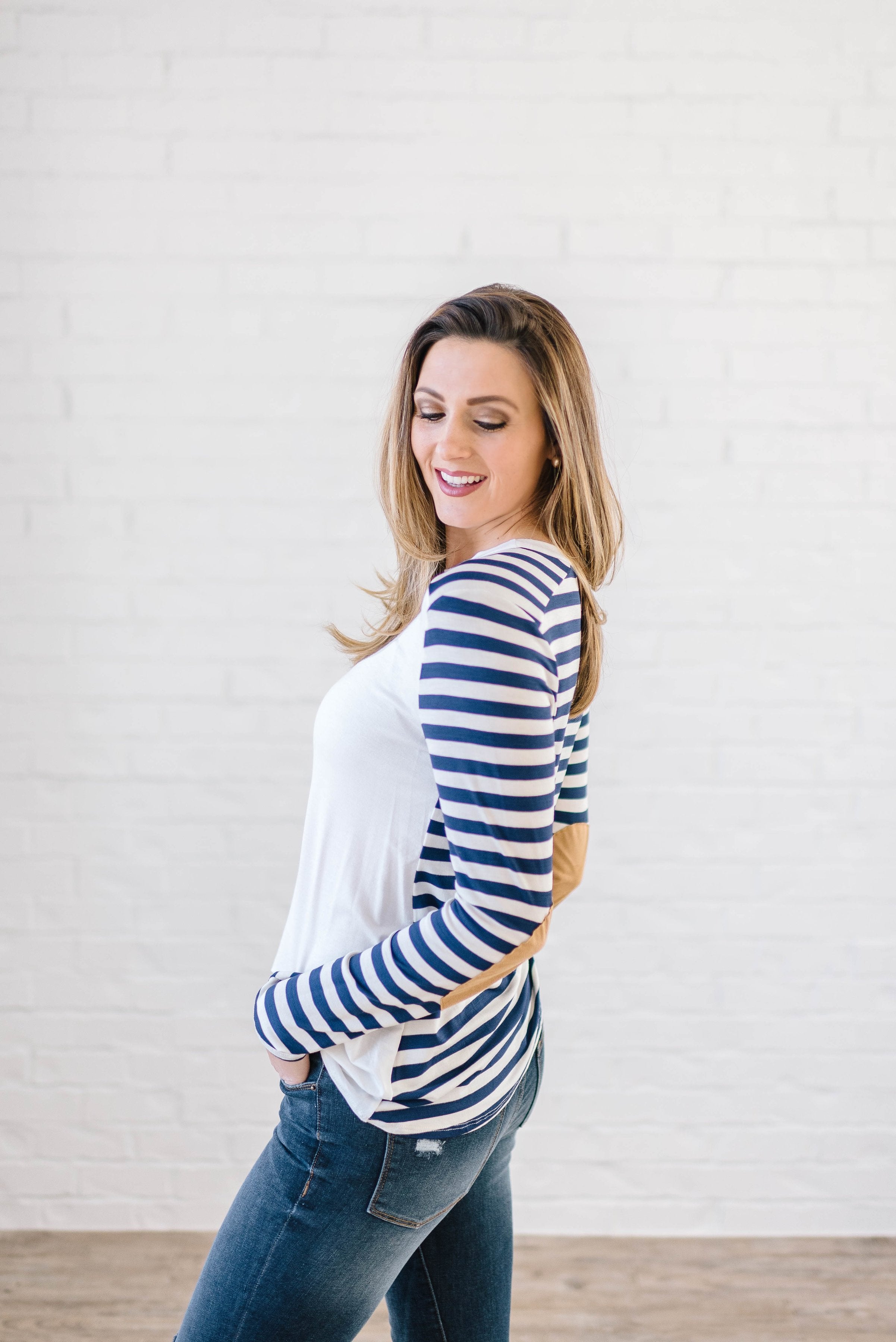 The Britta Striped Long Sleeve Top