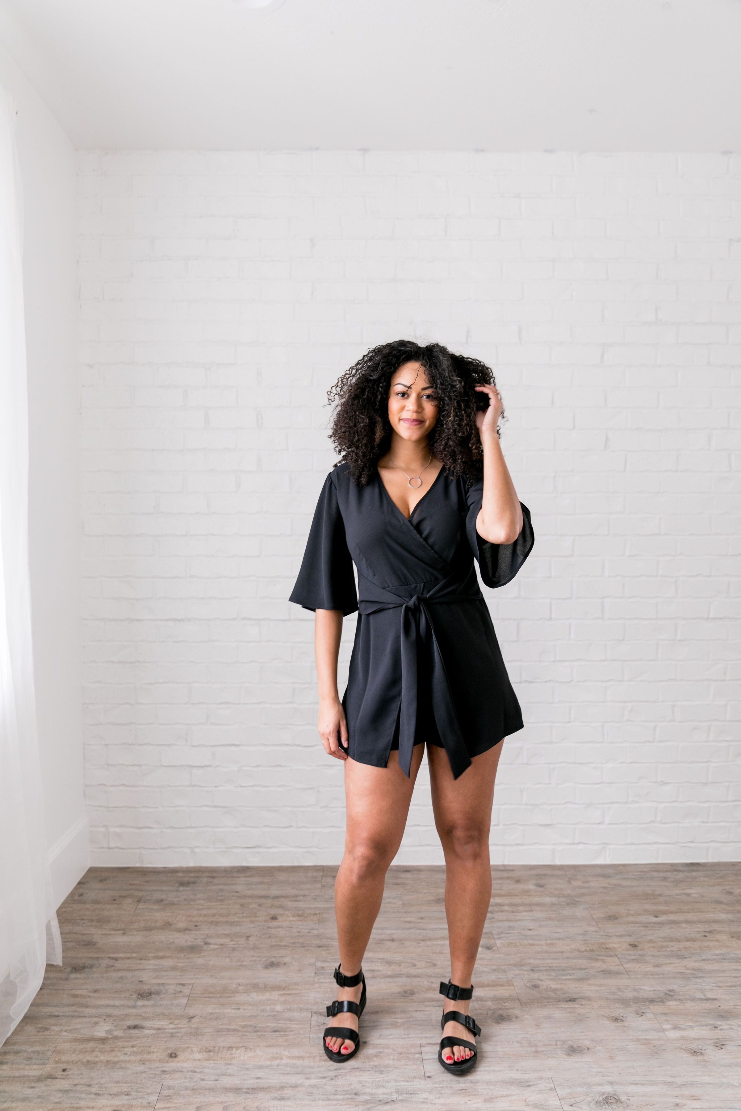 The Little Black Romper