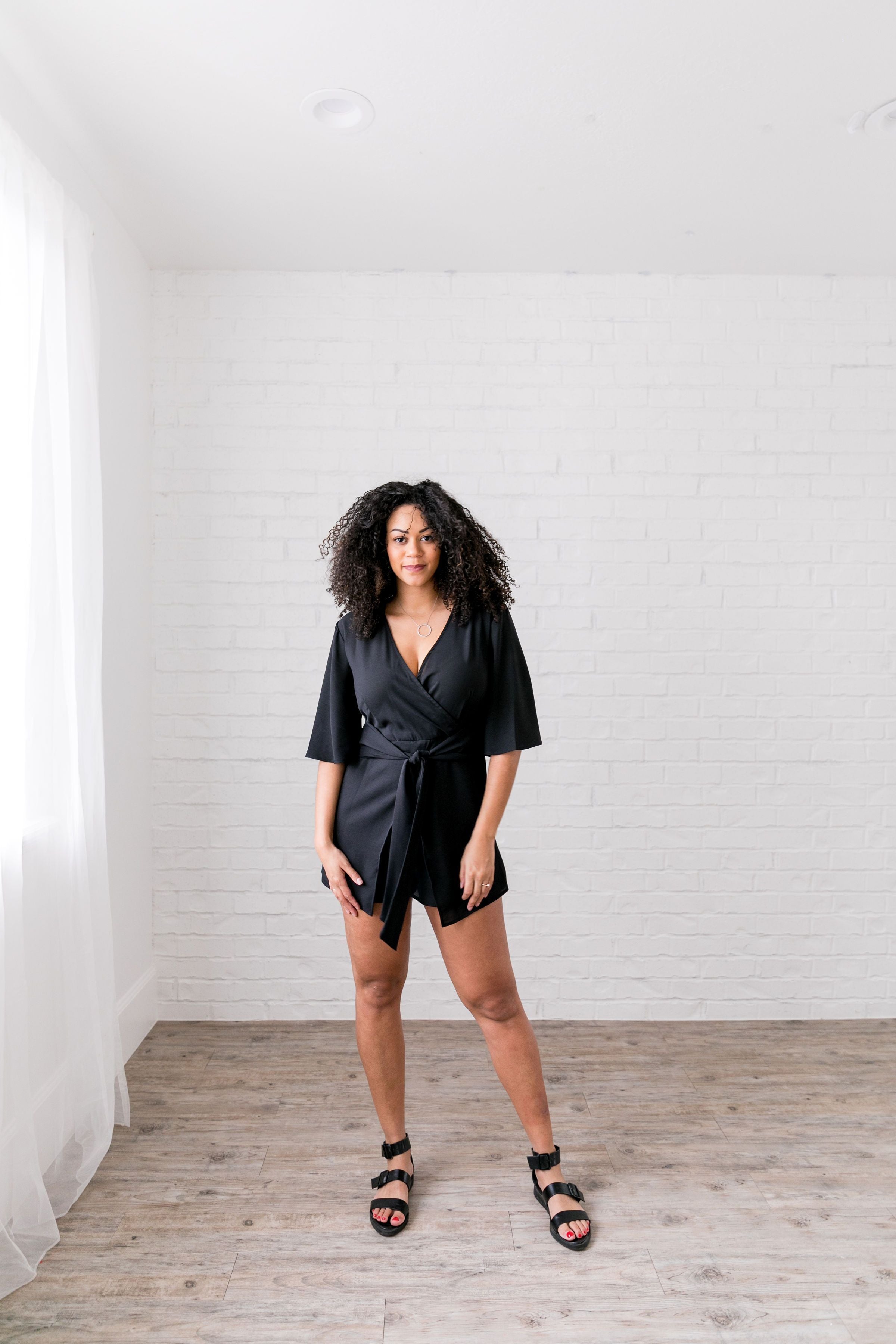 The Little Black Romper