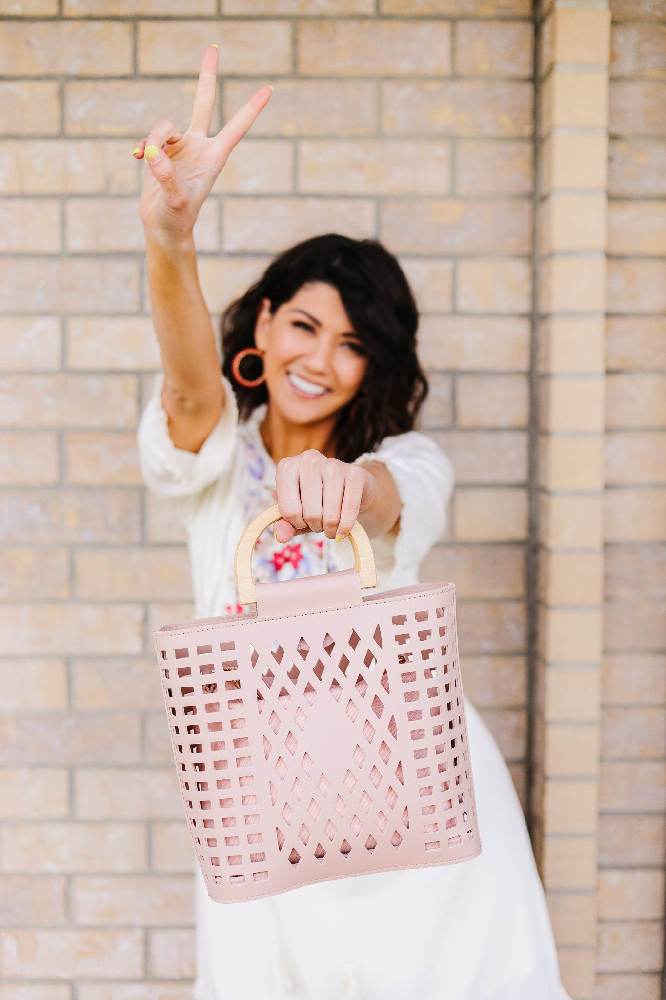 The Madison Bag in Blush