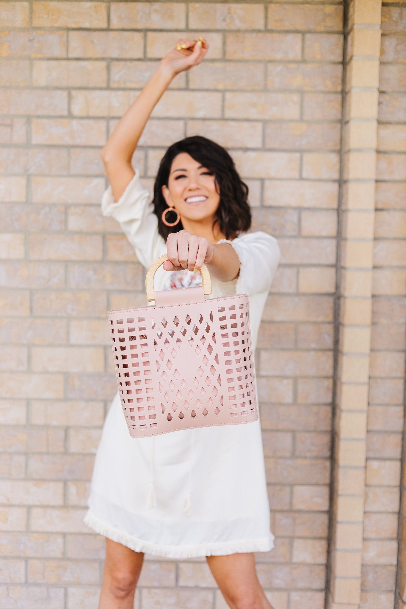 The Madison Bag in Blush