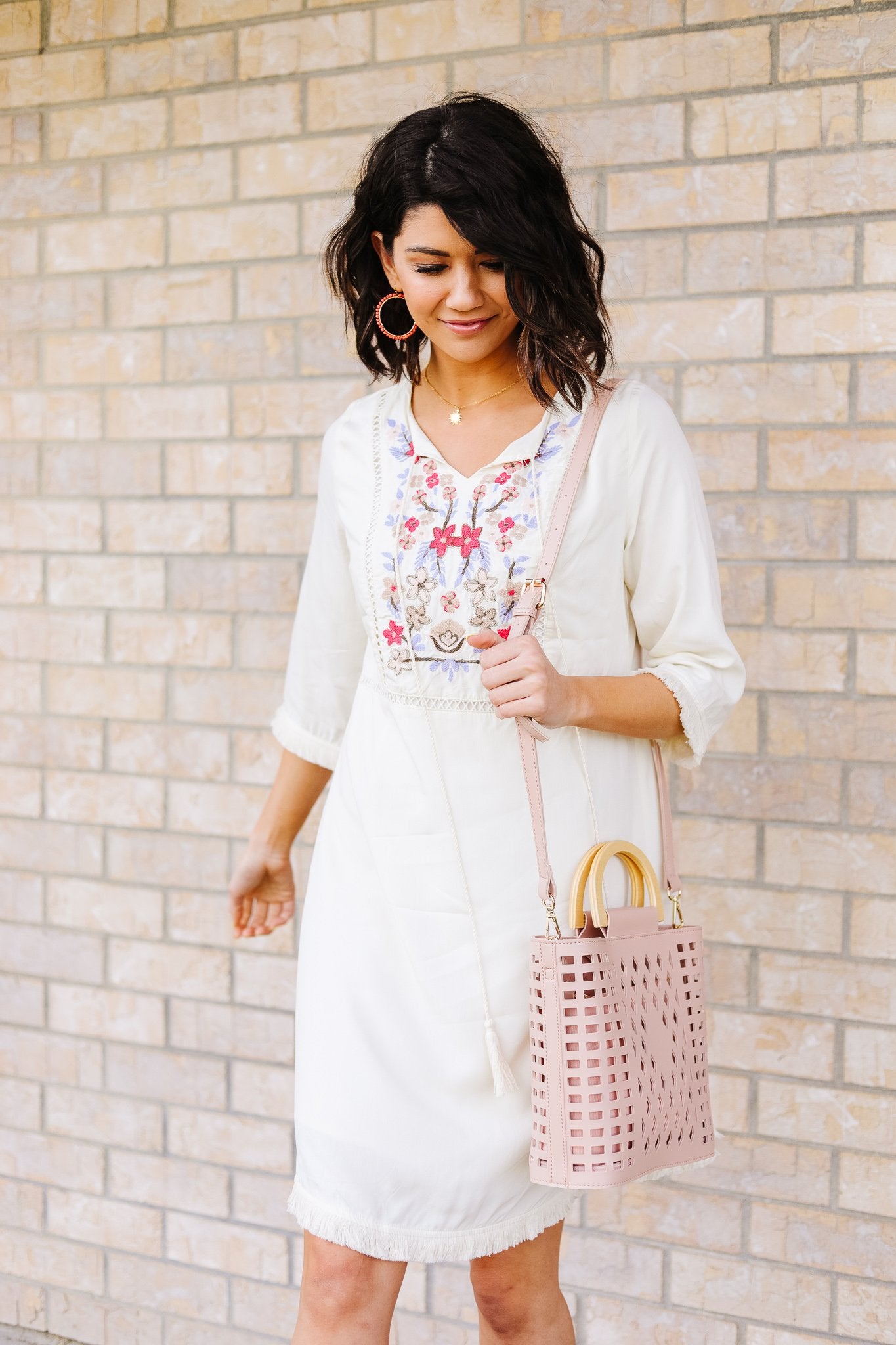 The Madison Bag in Blush