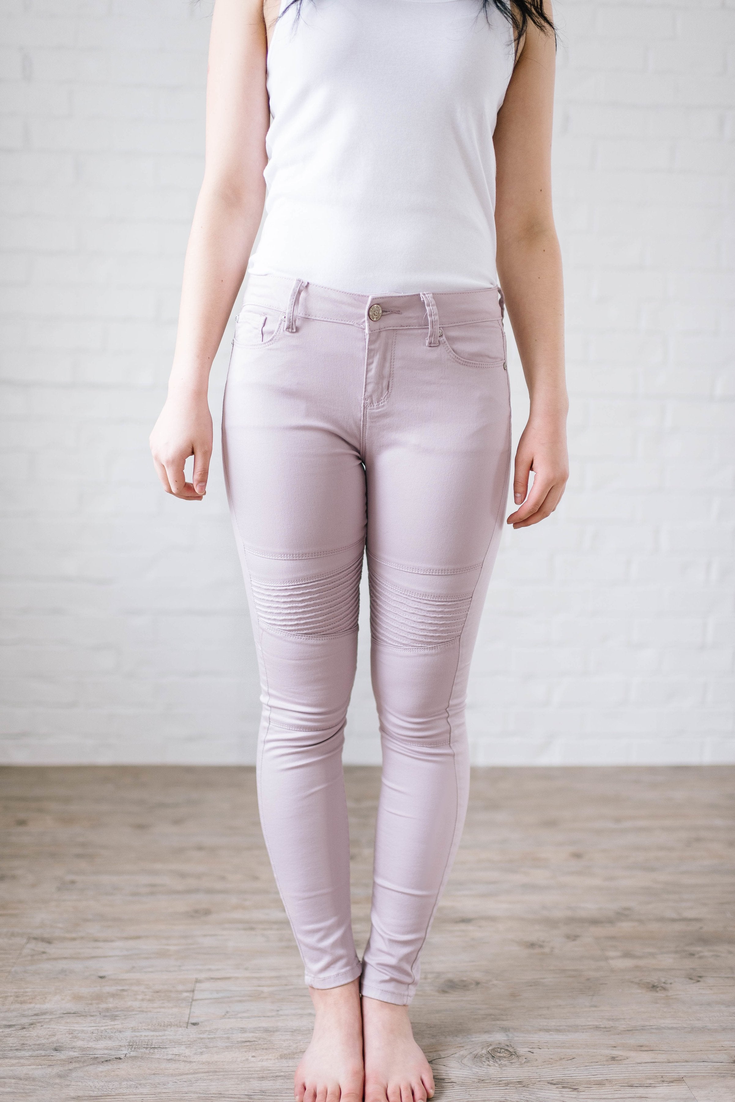 The Mauve Moto Pants