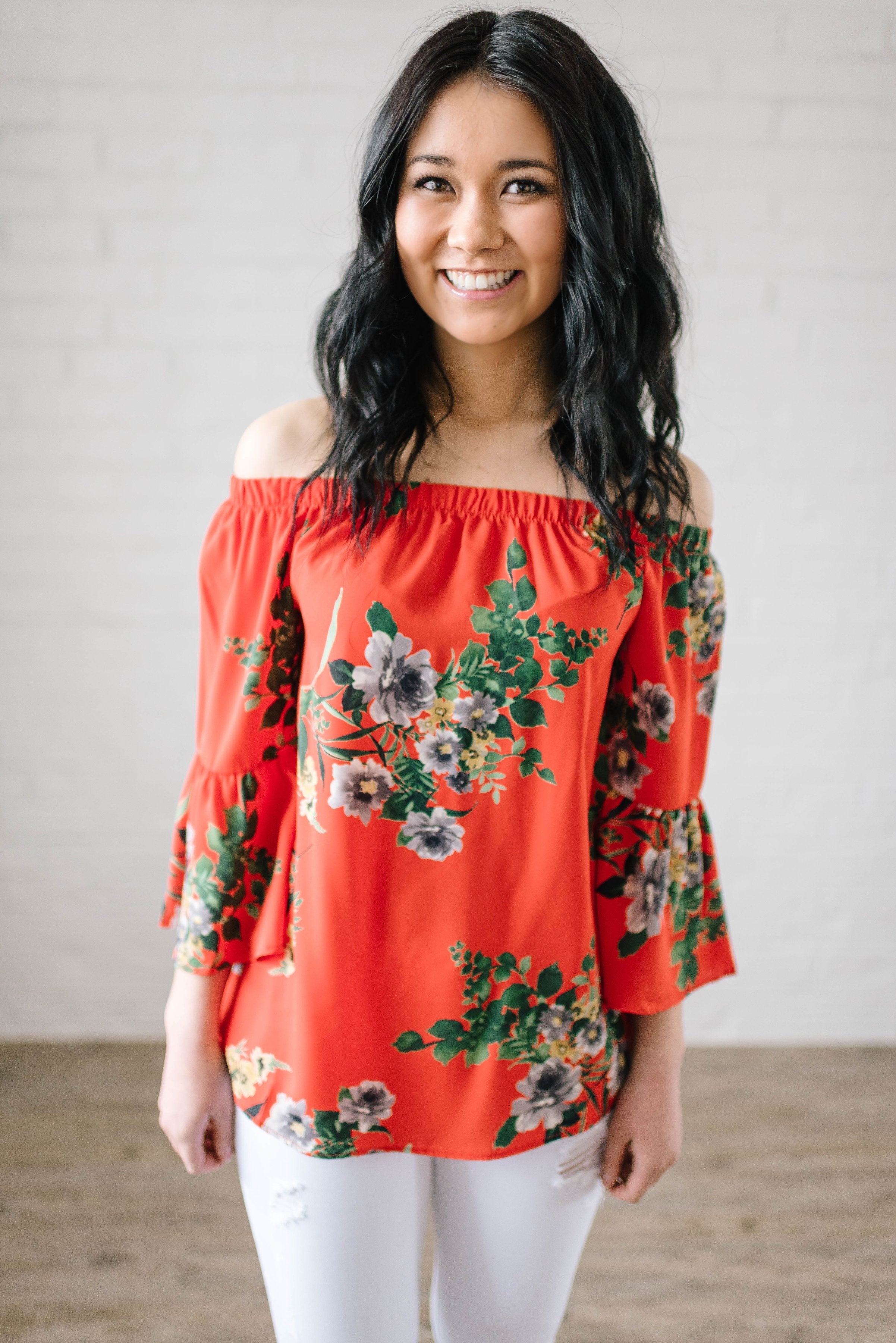 The Natalie Floral Top