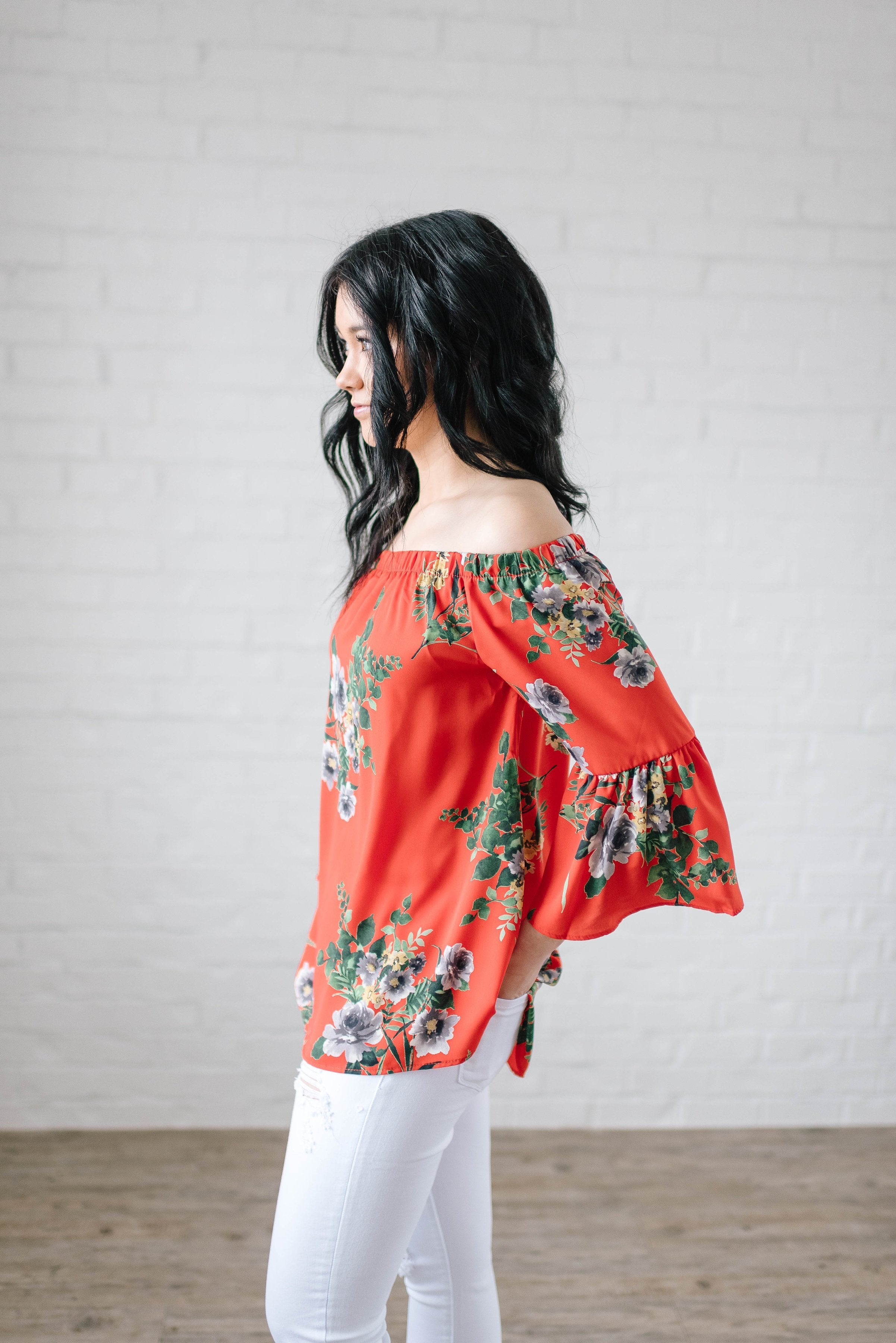 The Natalie Floral Top