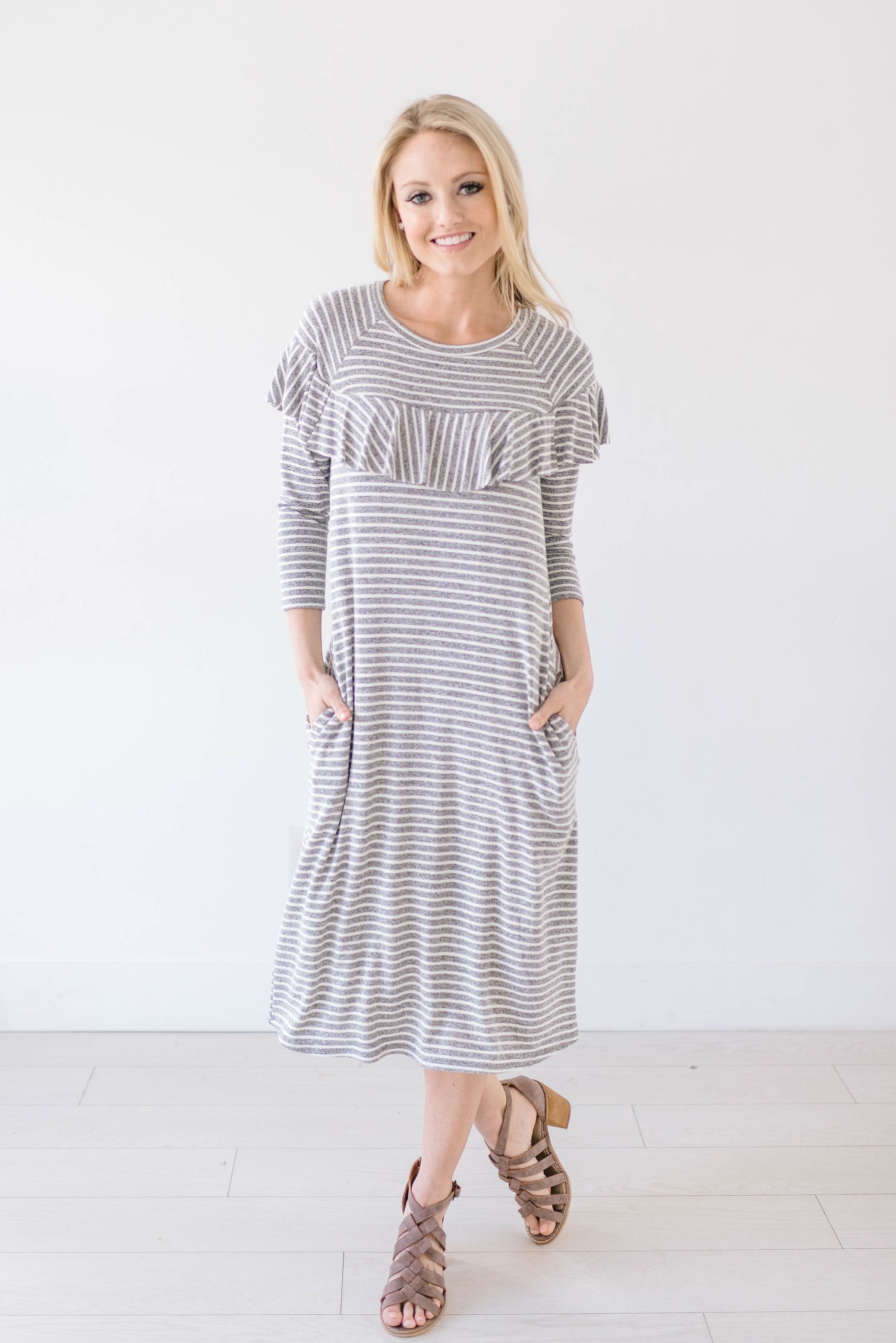 The Ryann Striped Dress