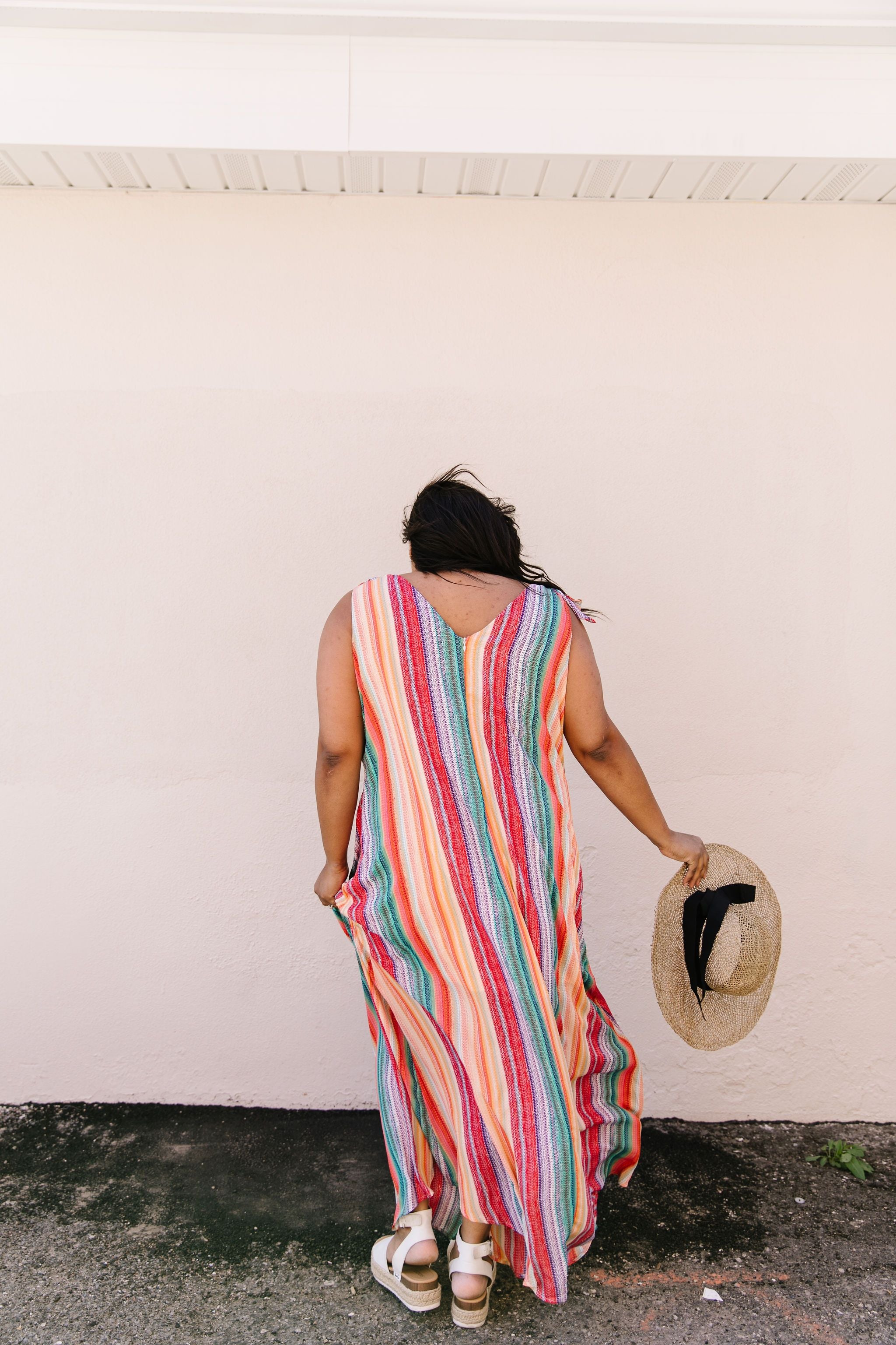 The World Is Your Rainbow Maxi Dress