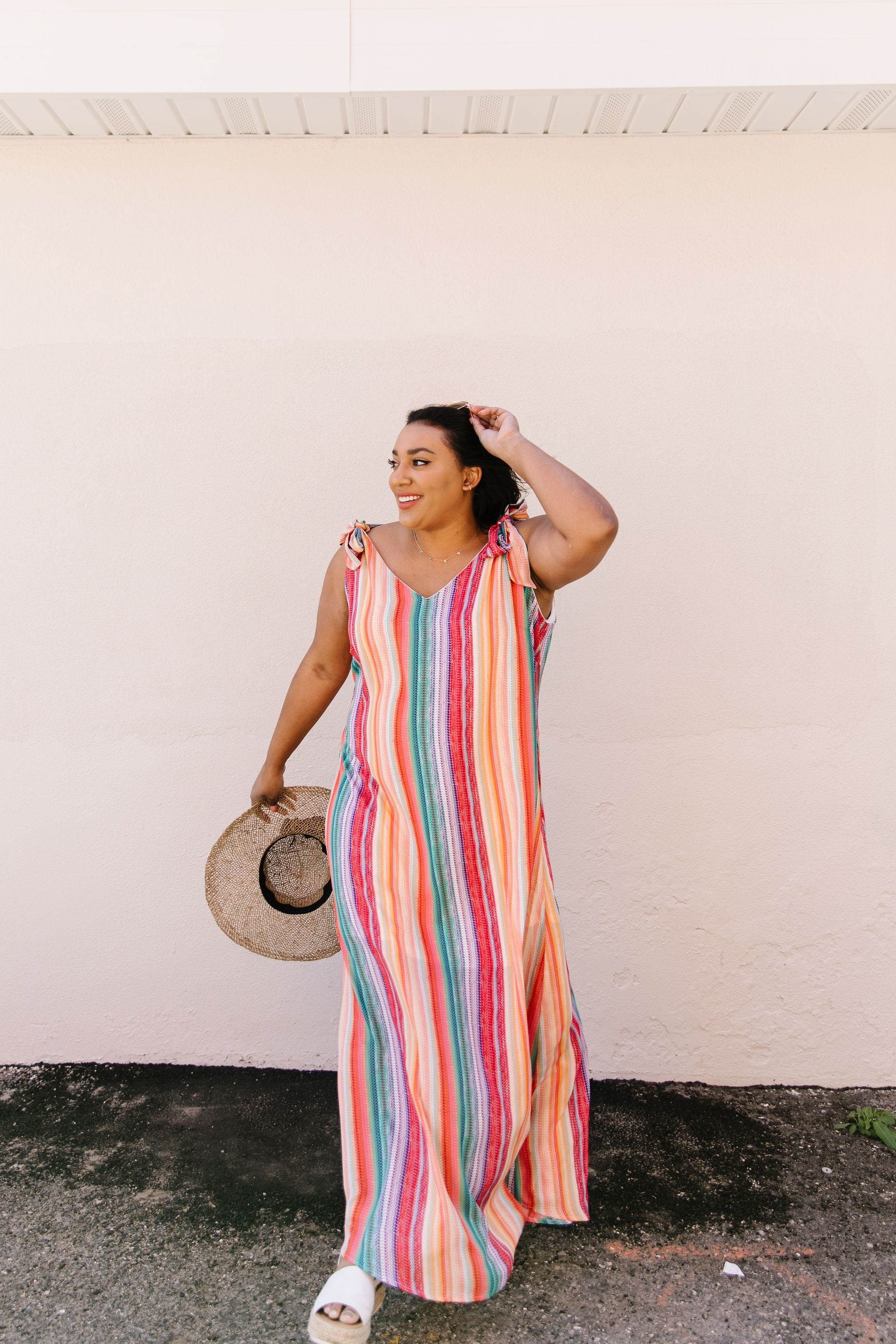 The World Is Your Rainbow Maxi Dress