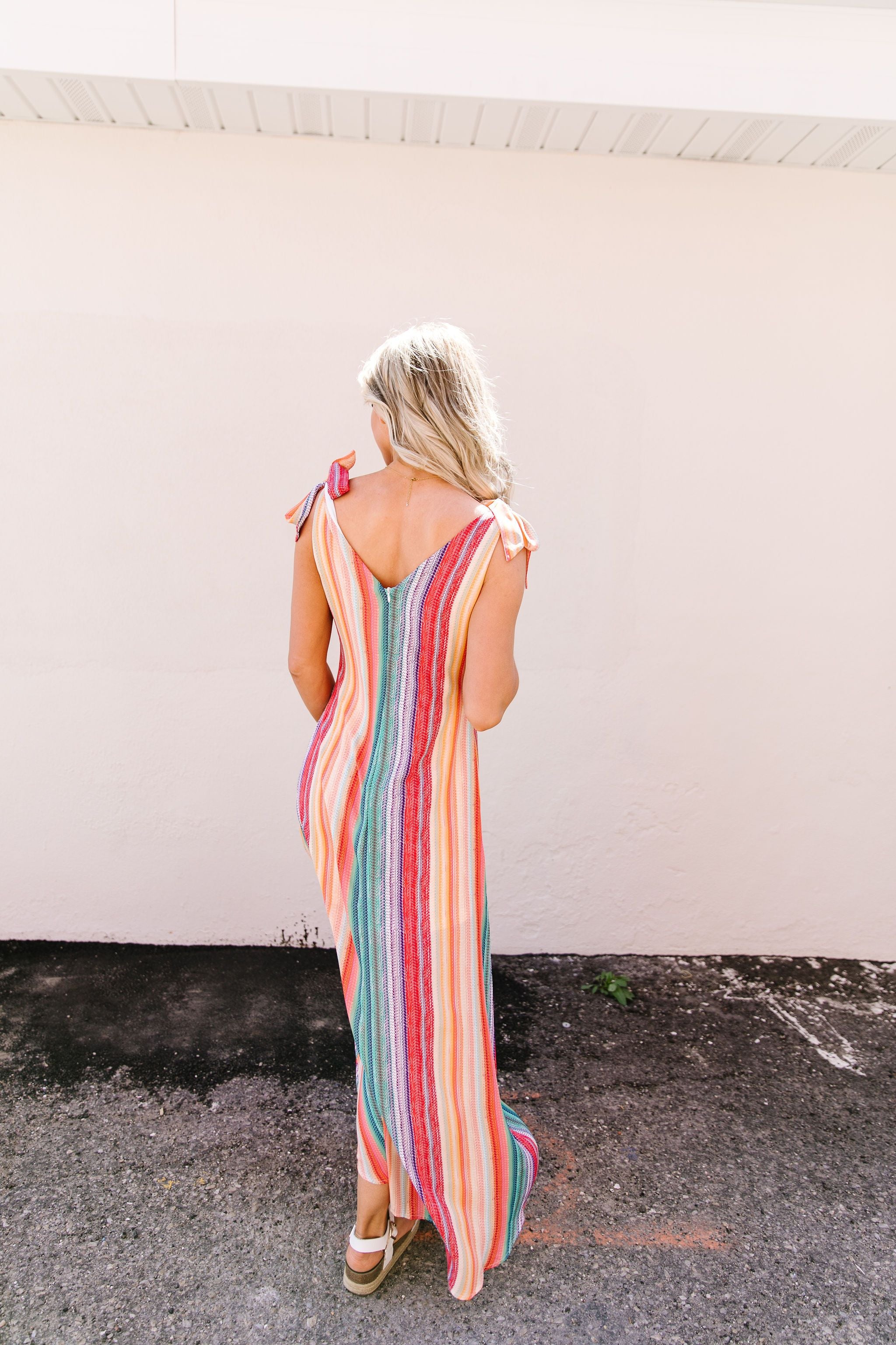 The World Is Your Rainbow Maxi Dress