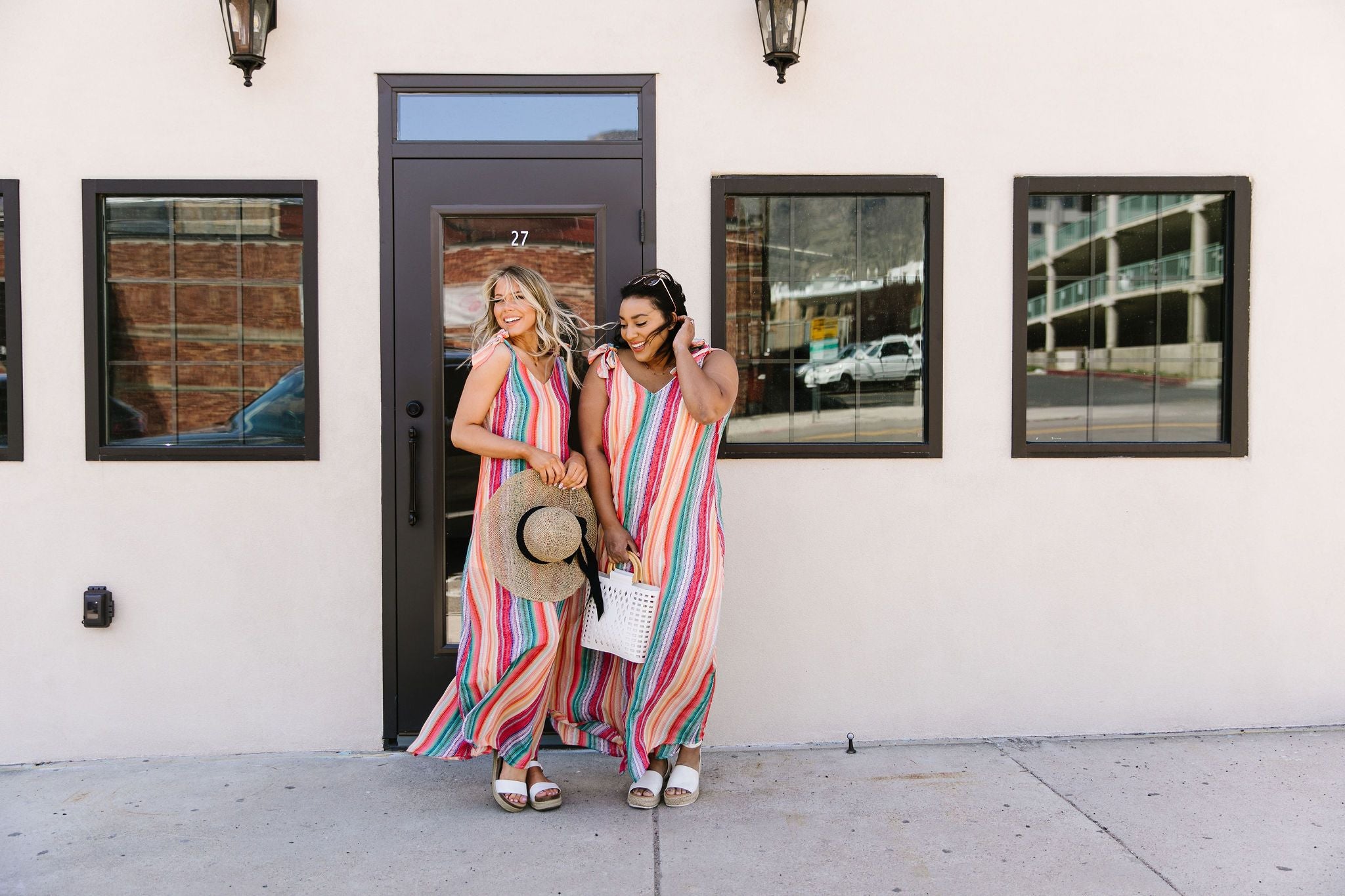 The World Is Your Rainbow Maxi Dress