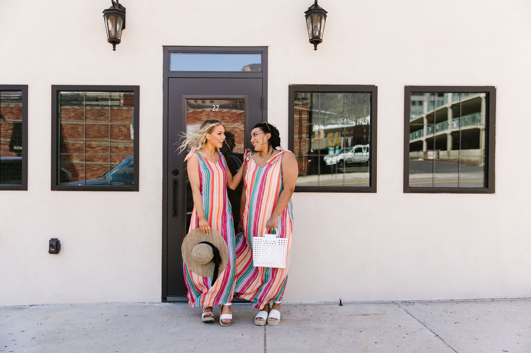 The World Is Your Rainbow Maxi Dress