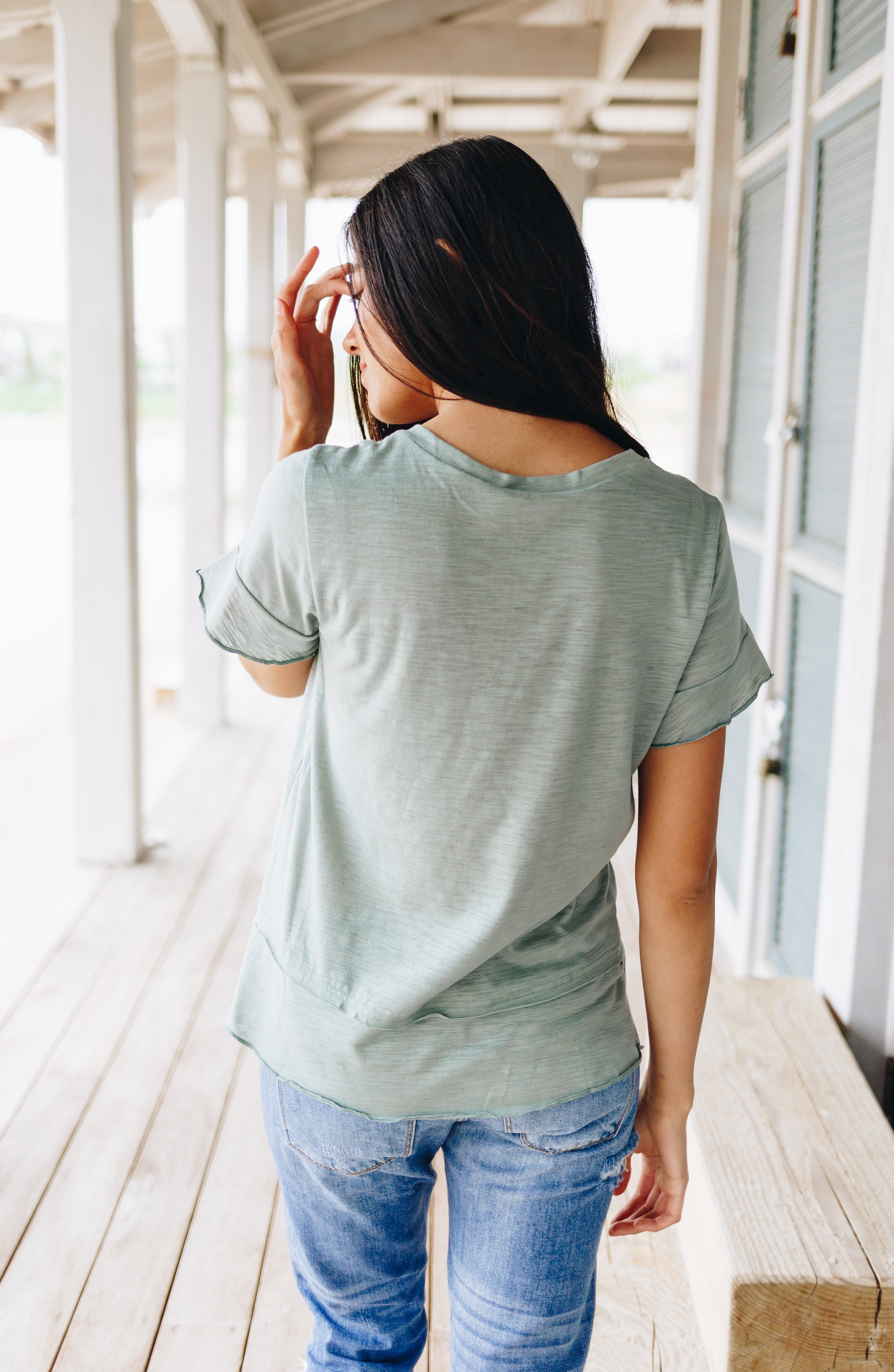 Tomboy Princess V-Neck Tee