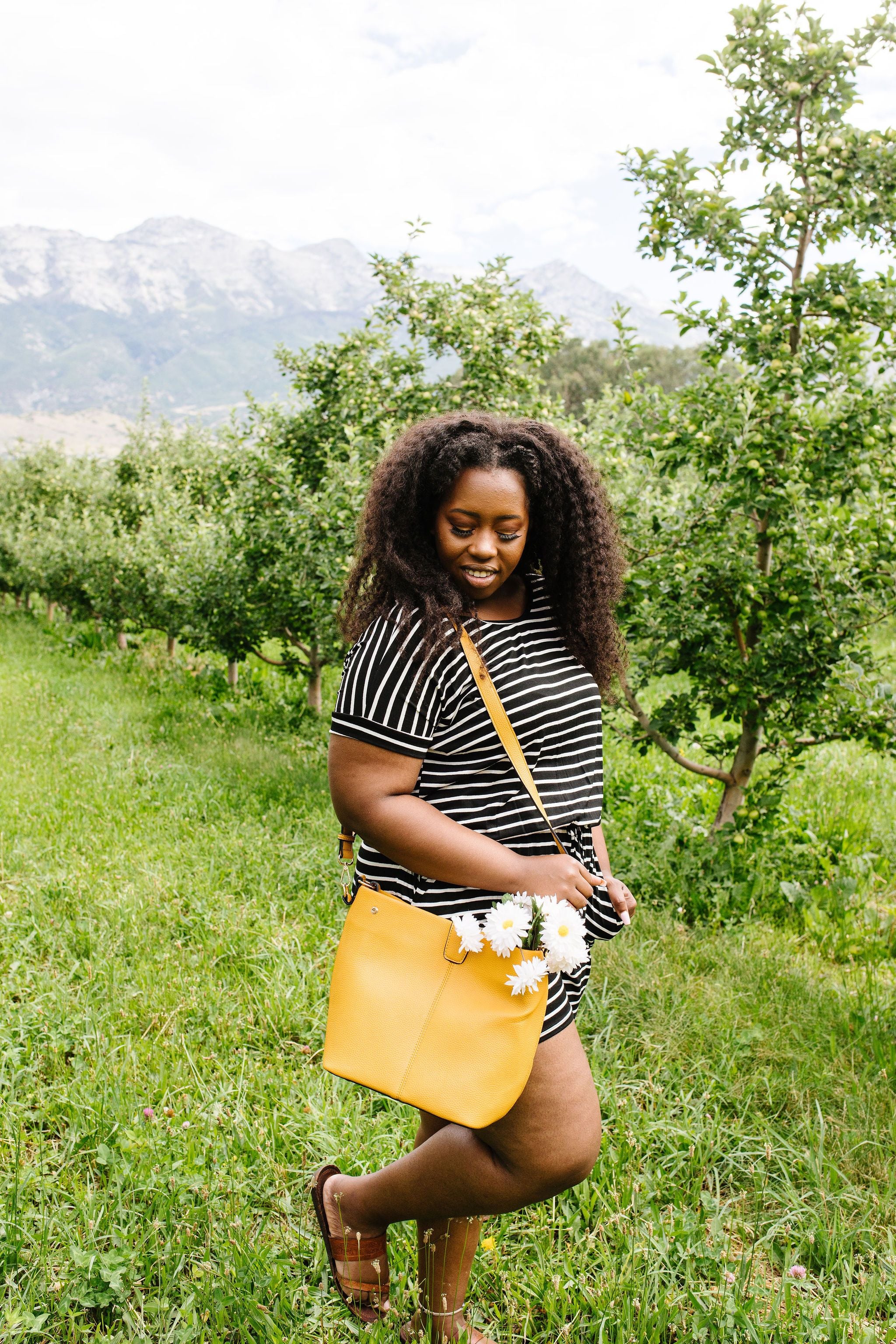 Tuscan Gold Bucket Bag