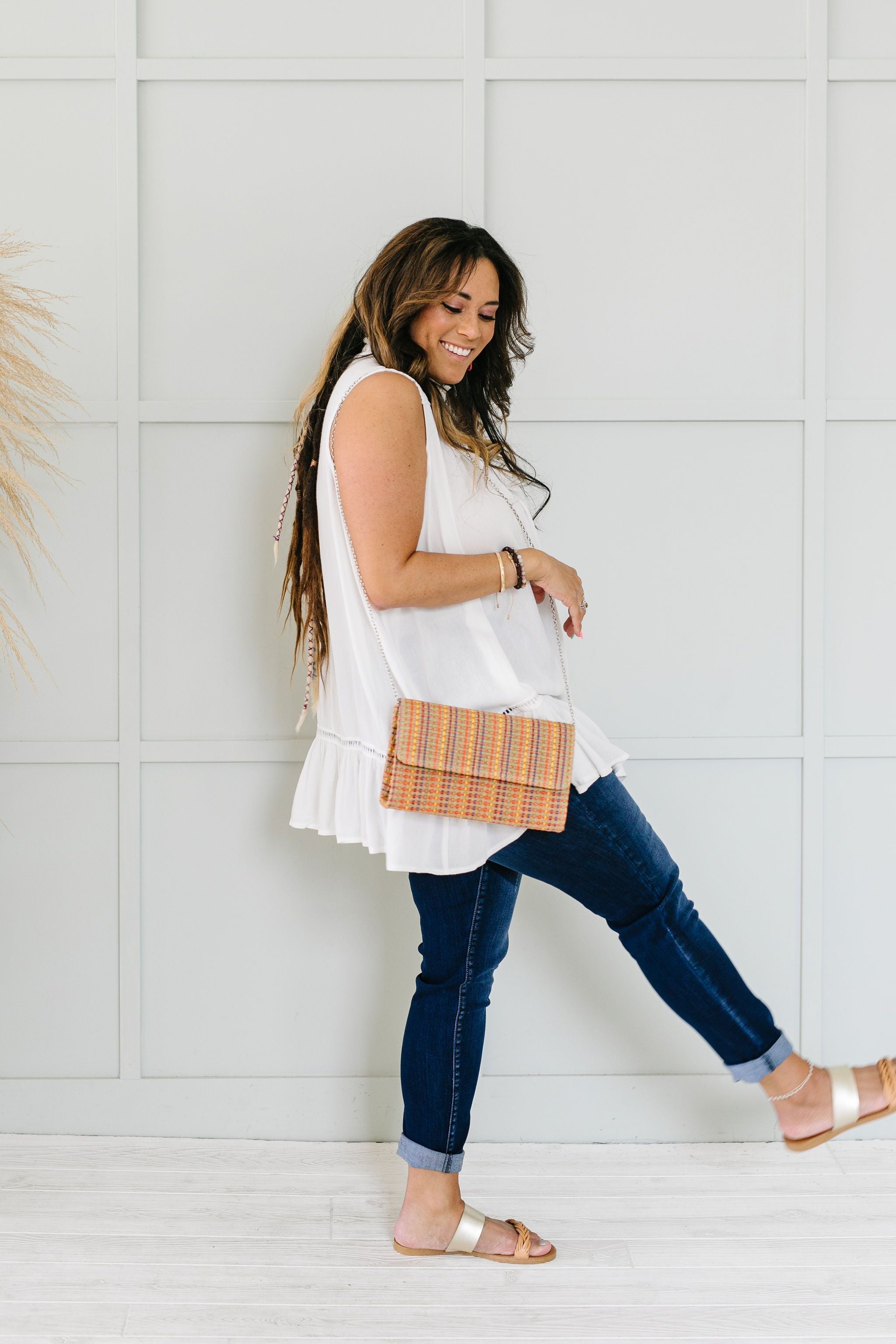 Victoria Lace Mock Neck Top In Ivory