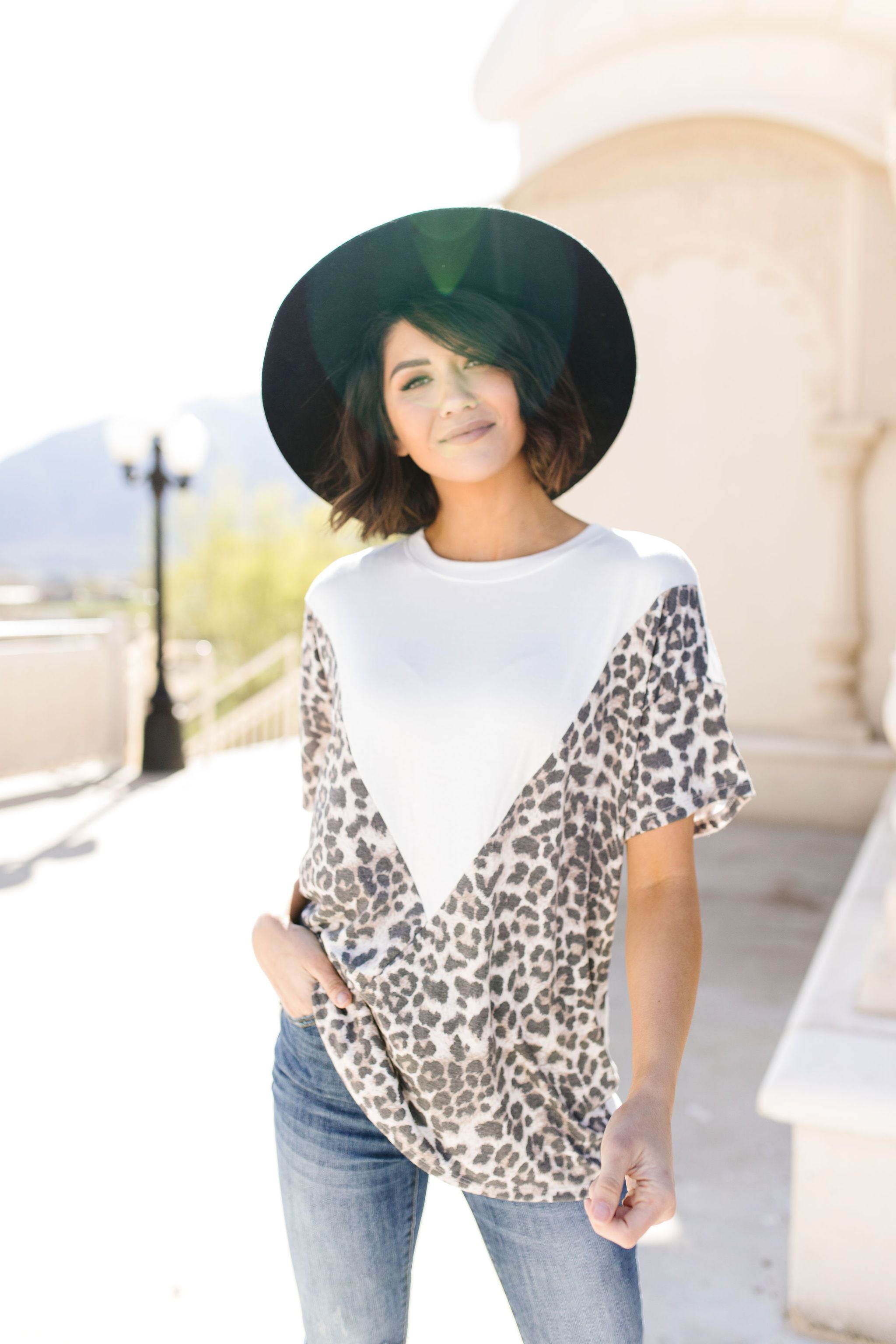 Vivica Animal Print Top