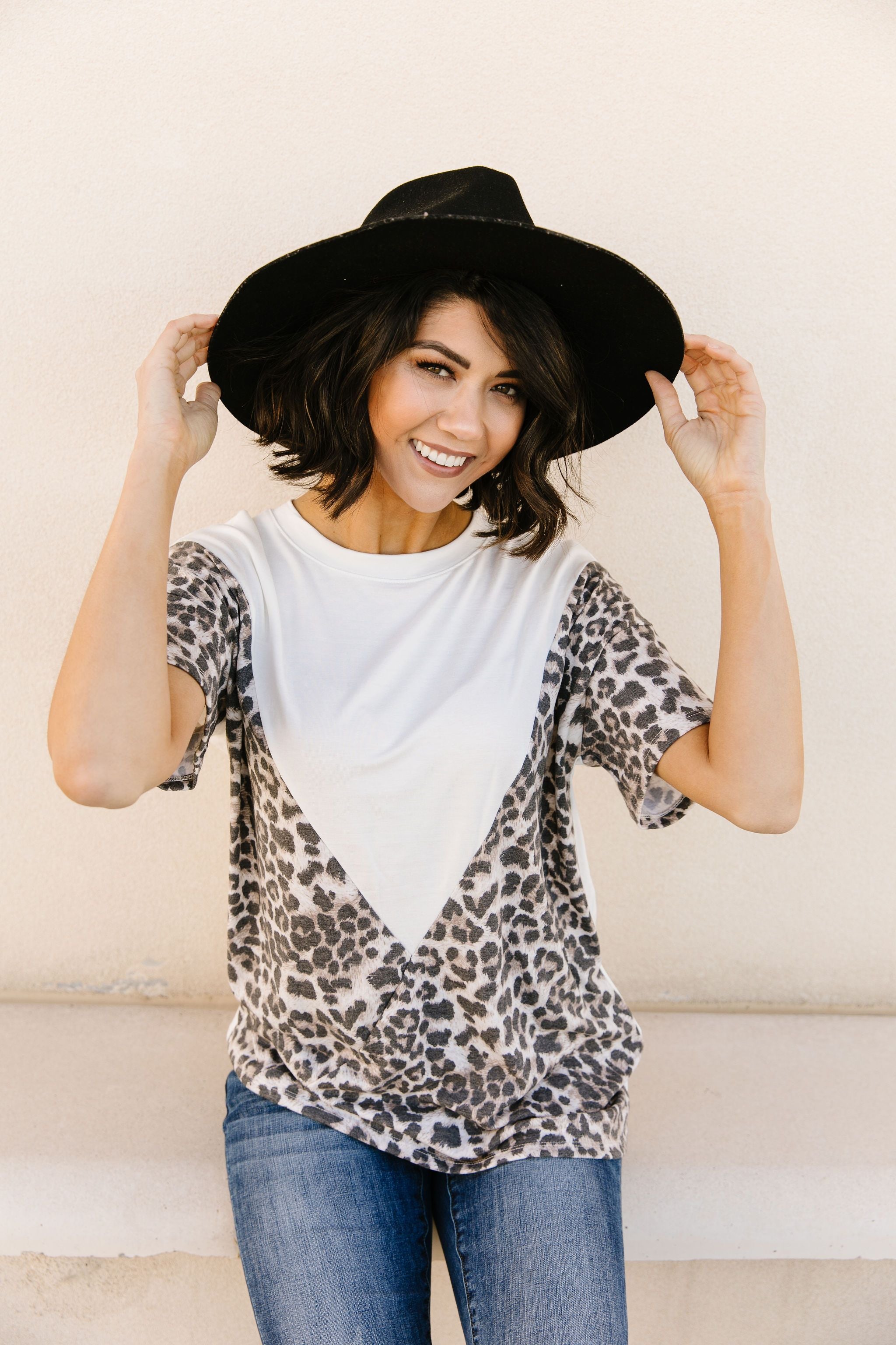 Vivica Animal Print Top