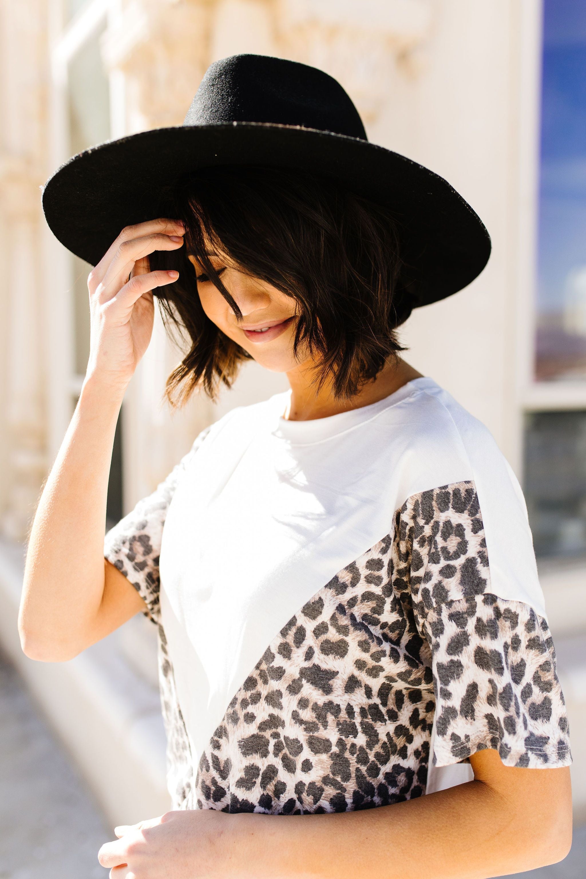 Vivica Animal Print Top