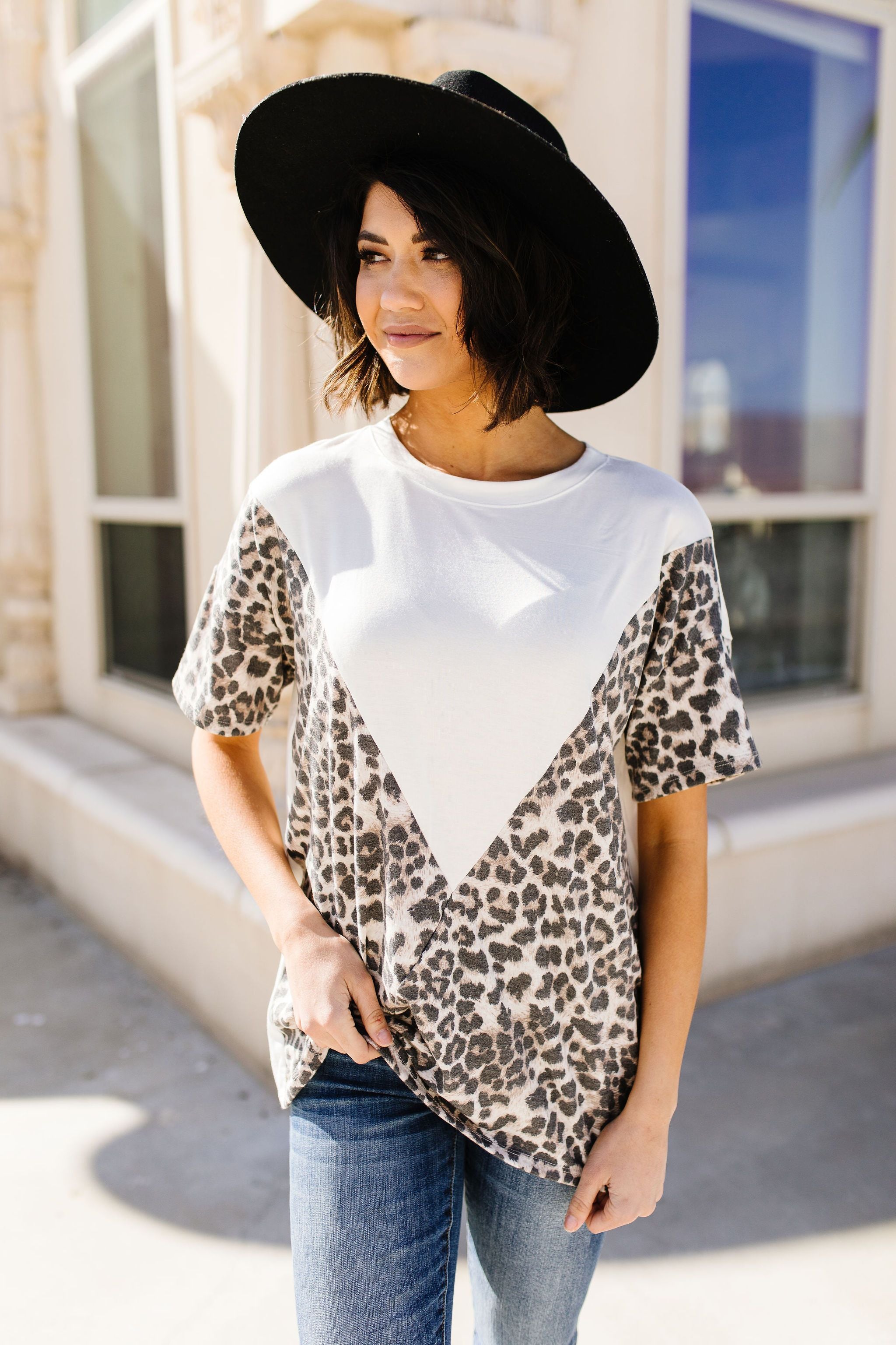 Vivica Animal Print Top