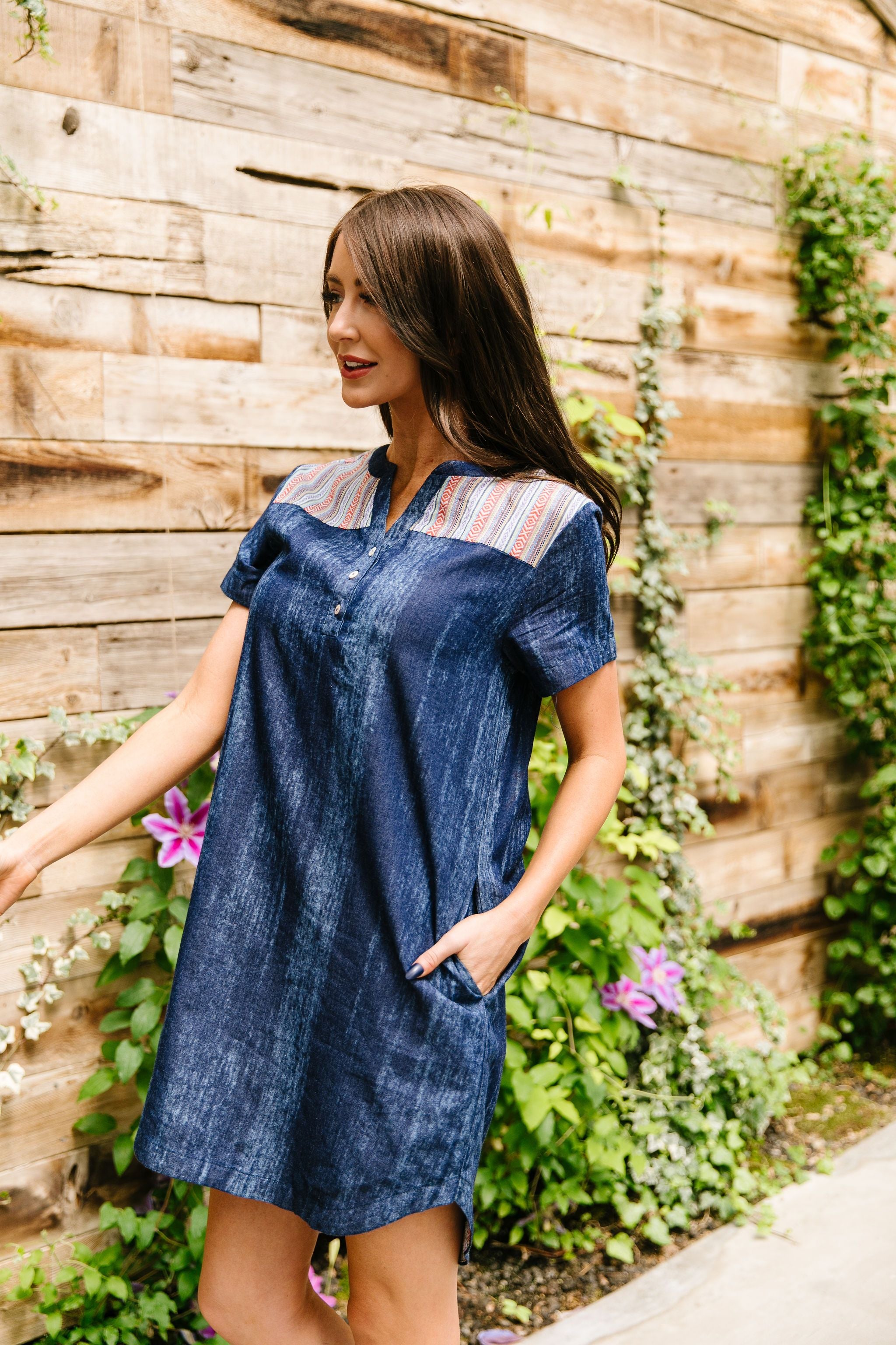 Wannabe Denim Dress