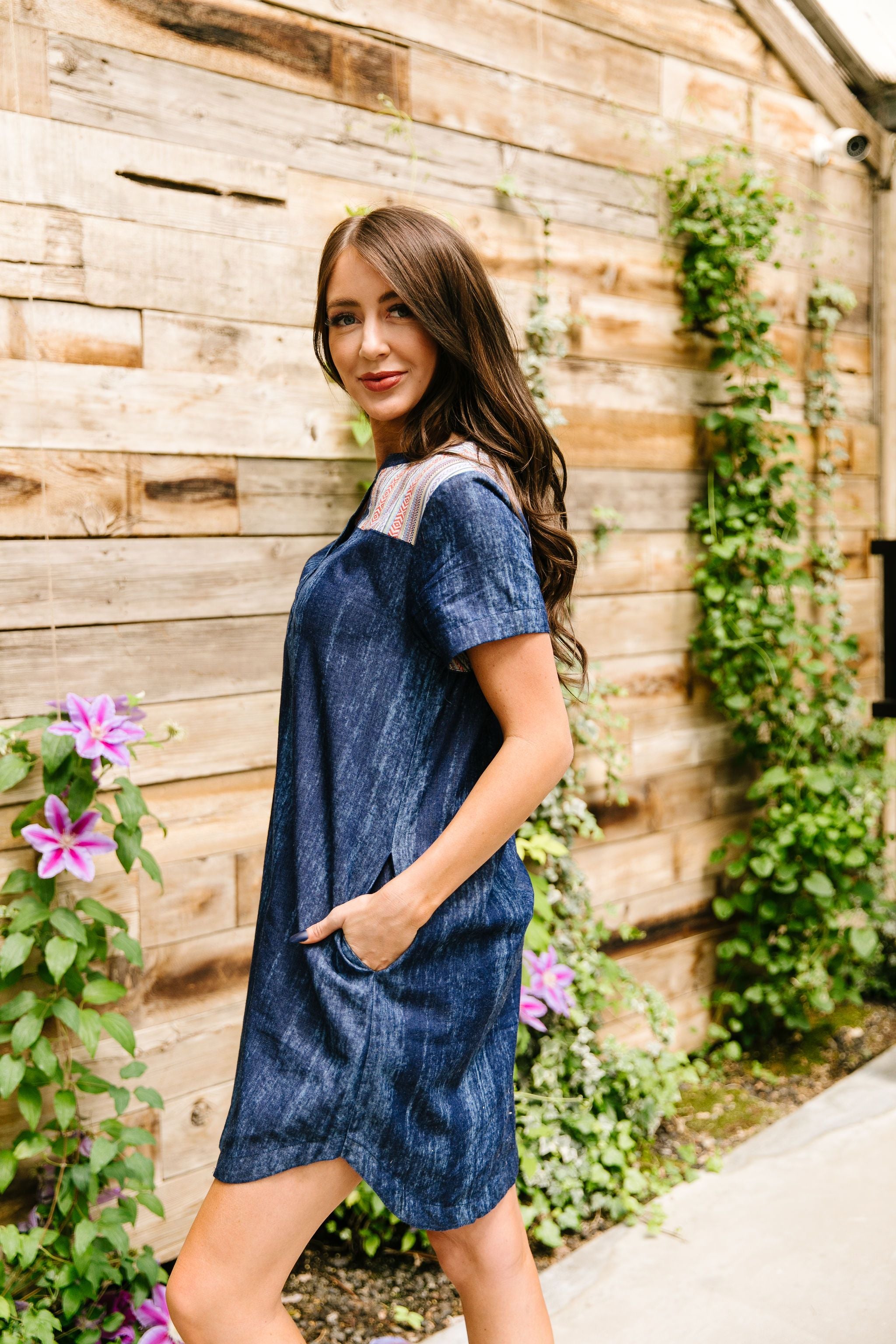 Wannabe Denim Dress