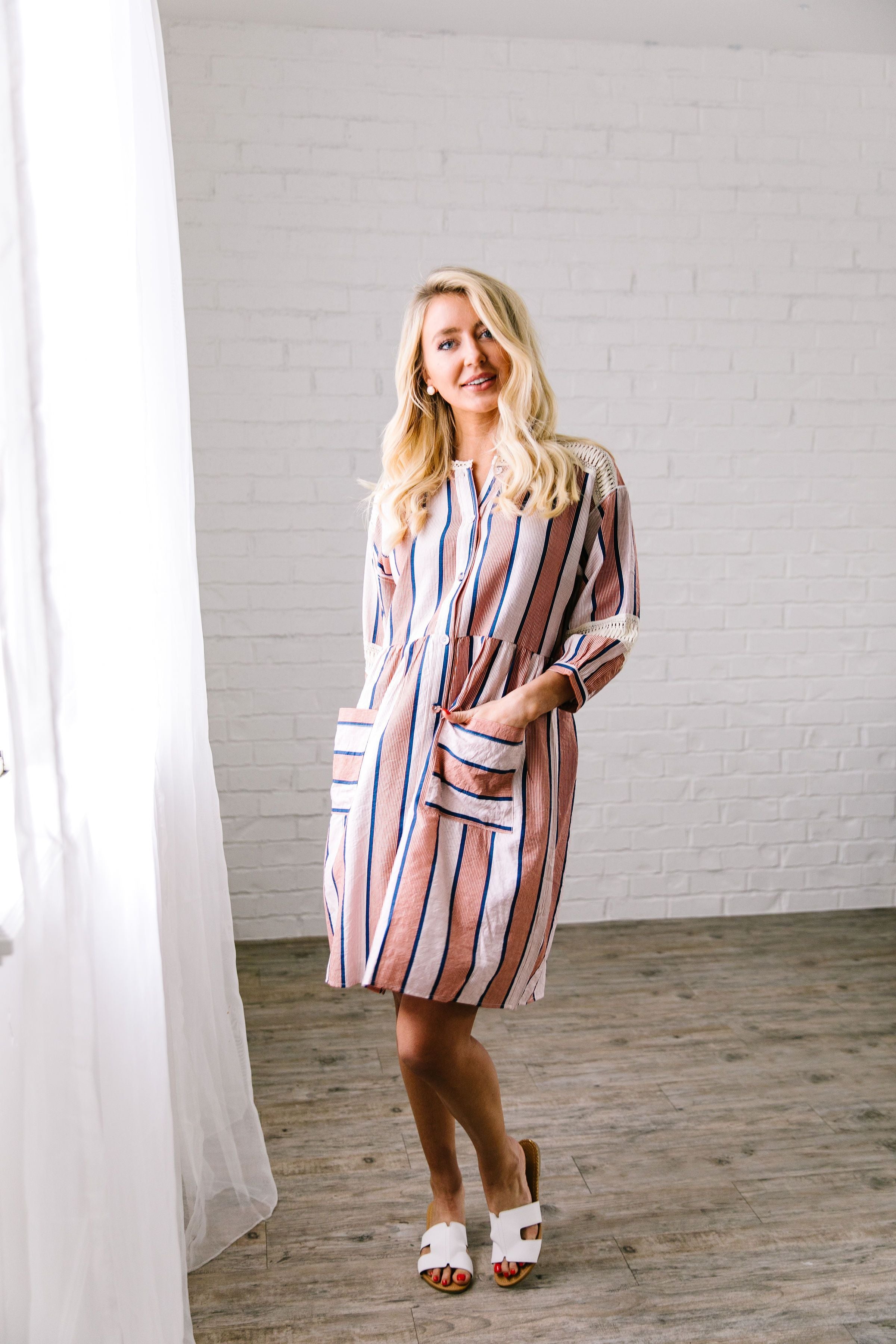 Weekend In The Hamptons Midi Dress