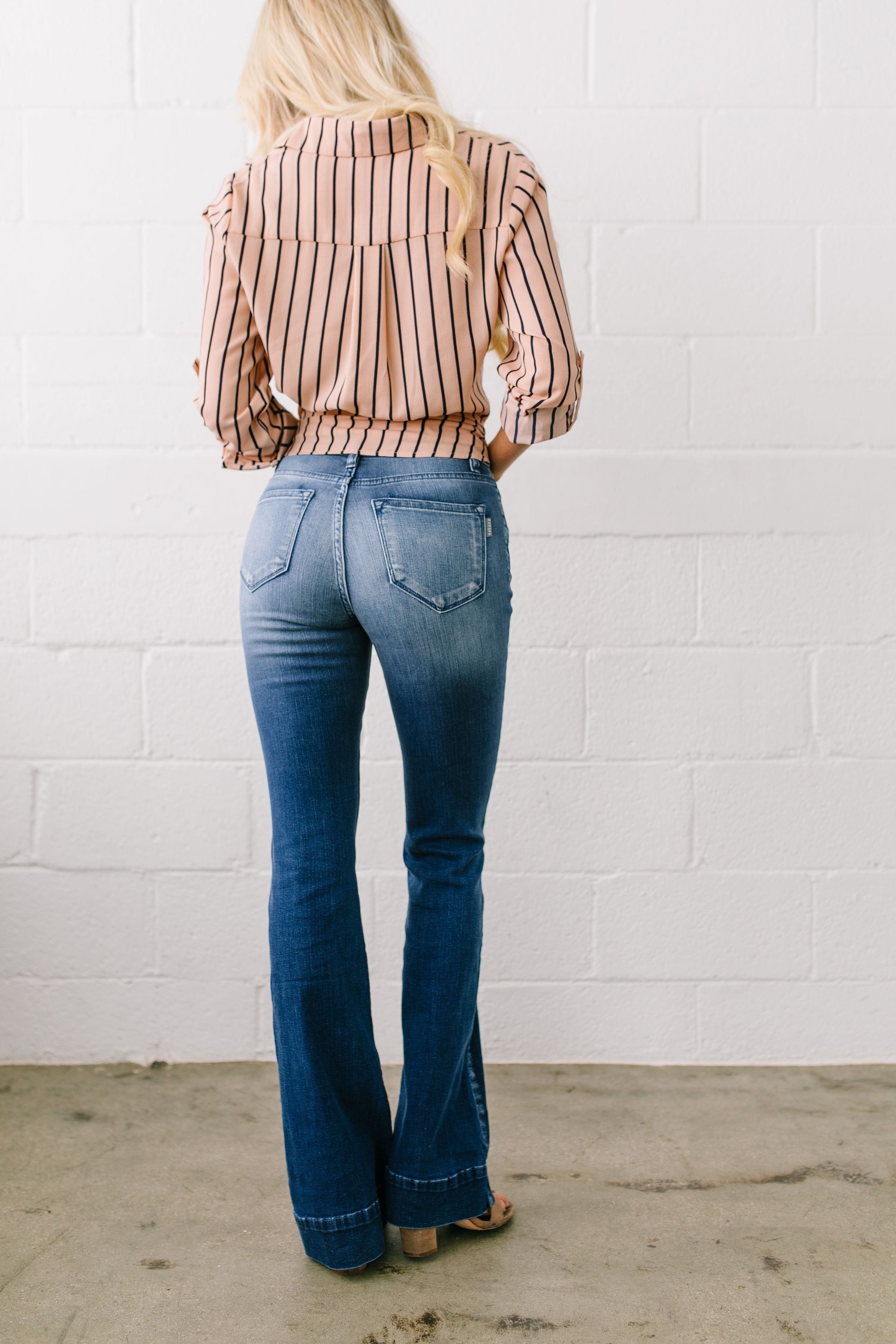 You've Got Flair Flared Jeans - ALL SALES FINAL